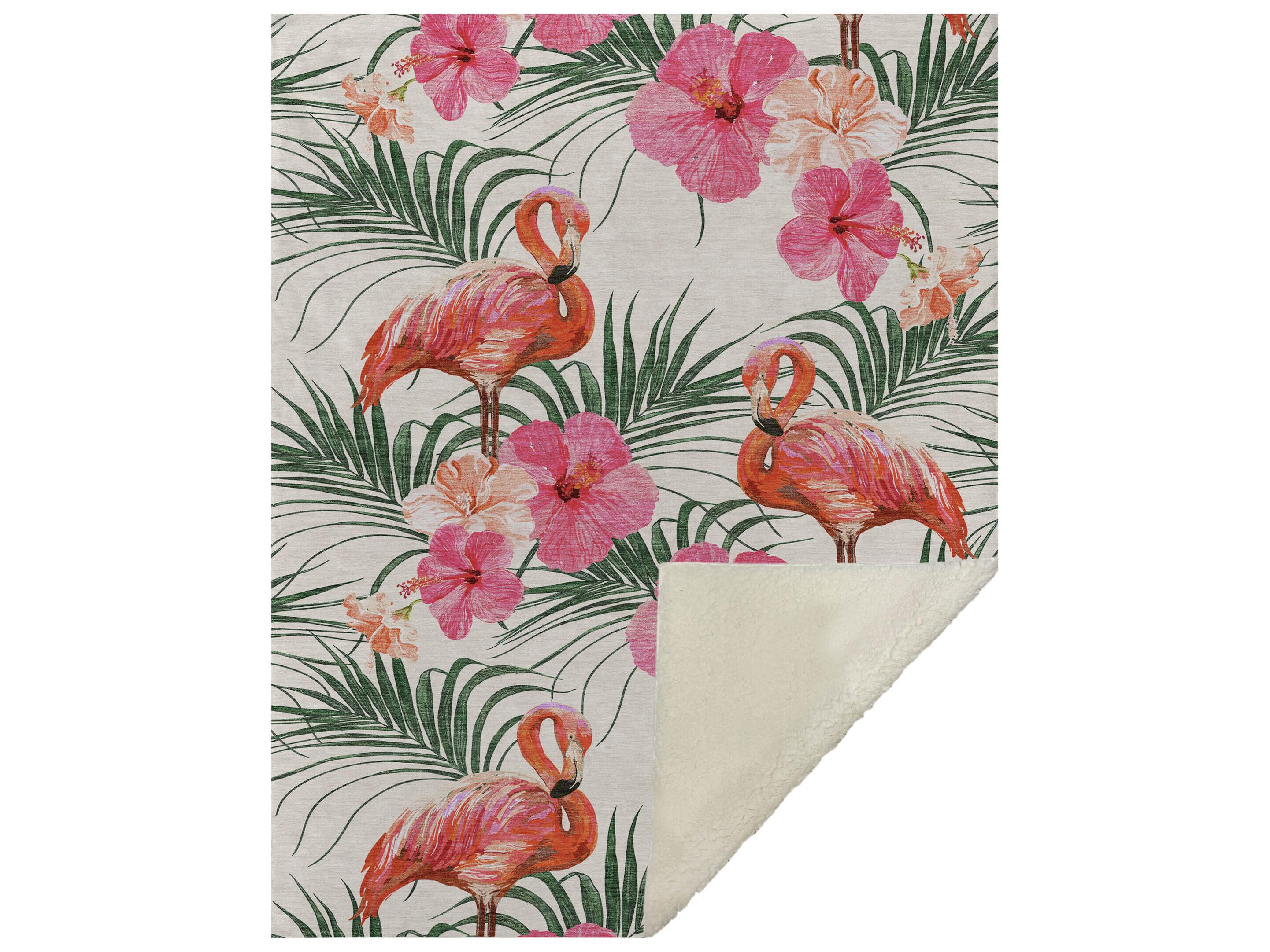 Dalyn Sherpa Ivory Polyester Throw