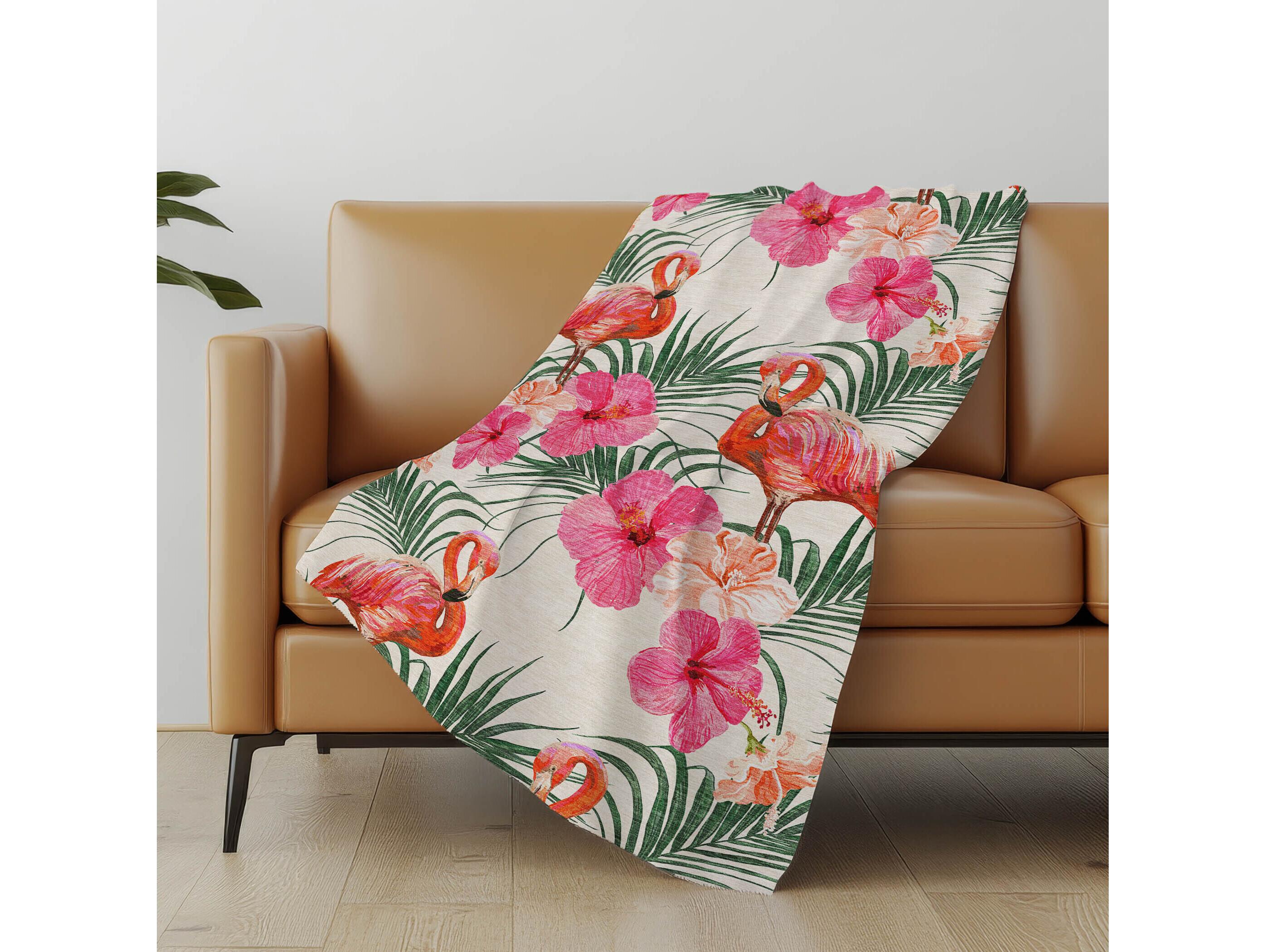 Dalyn Sherpa Ivory Polyester Throw