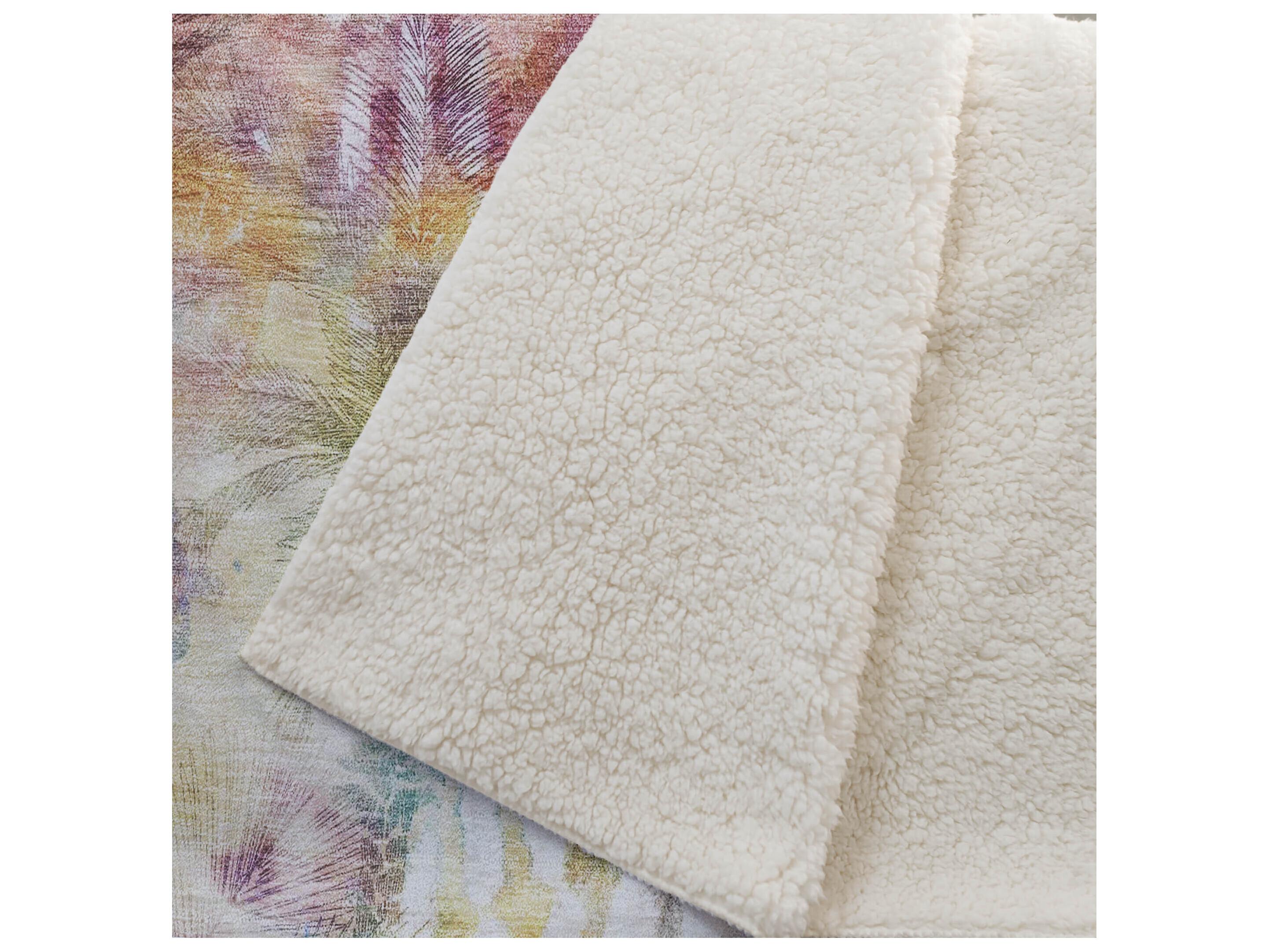 Dalyn Sherpa Multi Polyester Throw