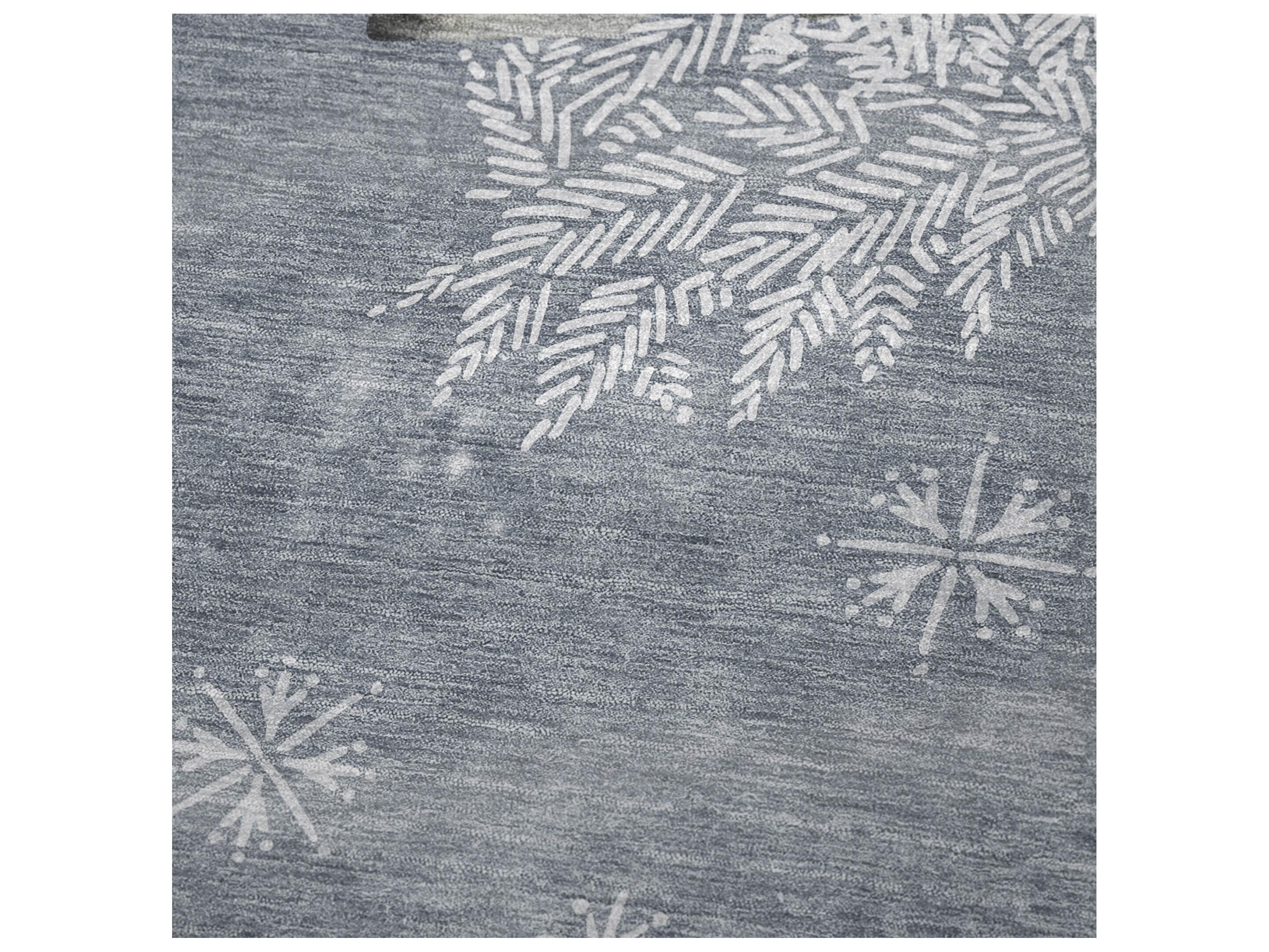 Dalyn Sherpa Gray Polyester Throw