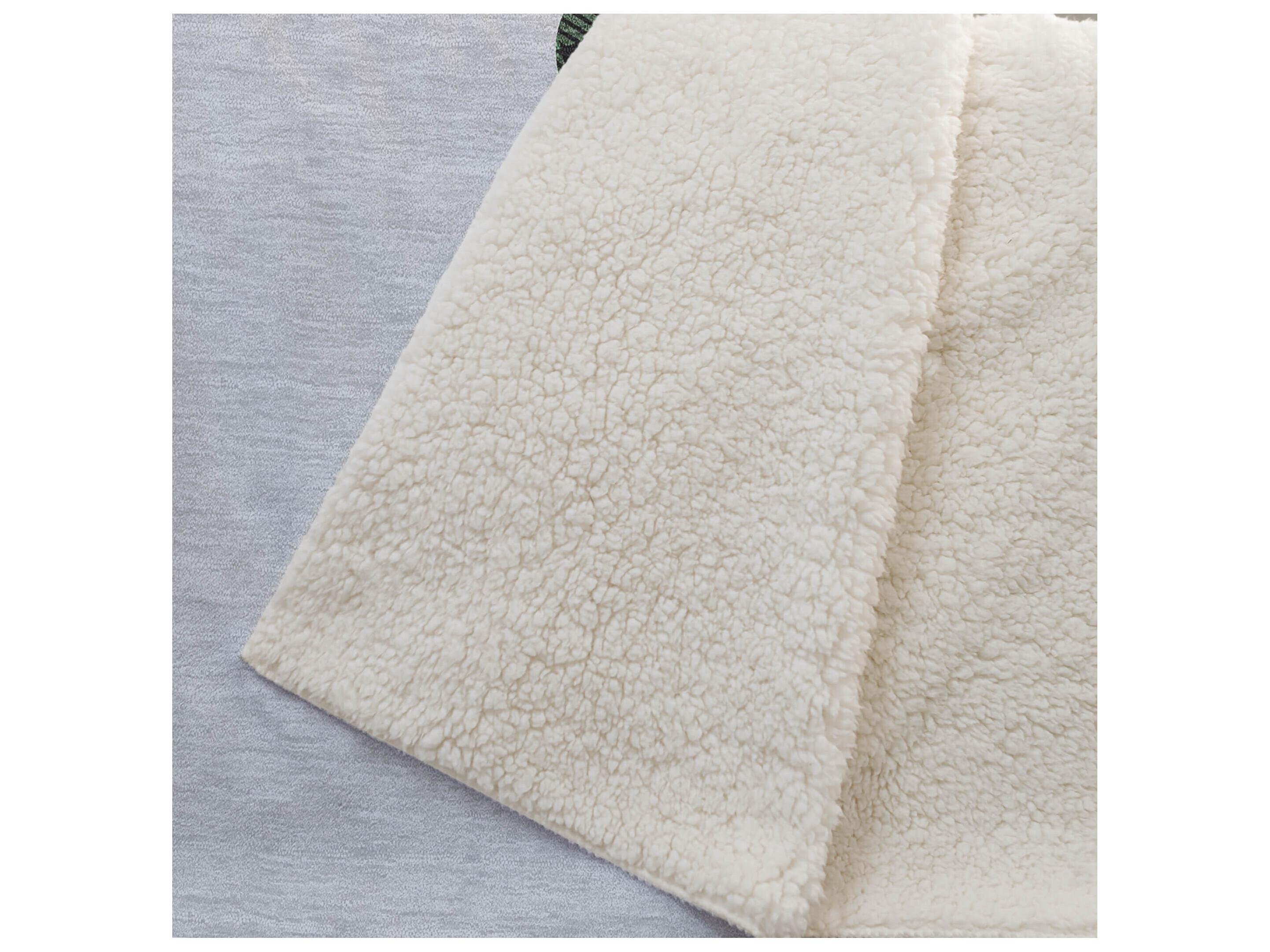 Dalyn Sherpa Gray Polyester Throw