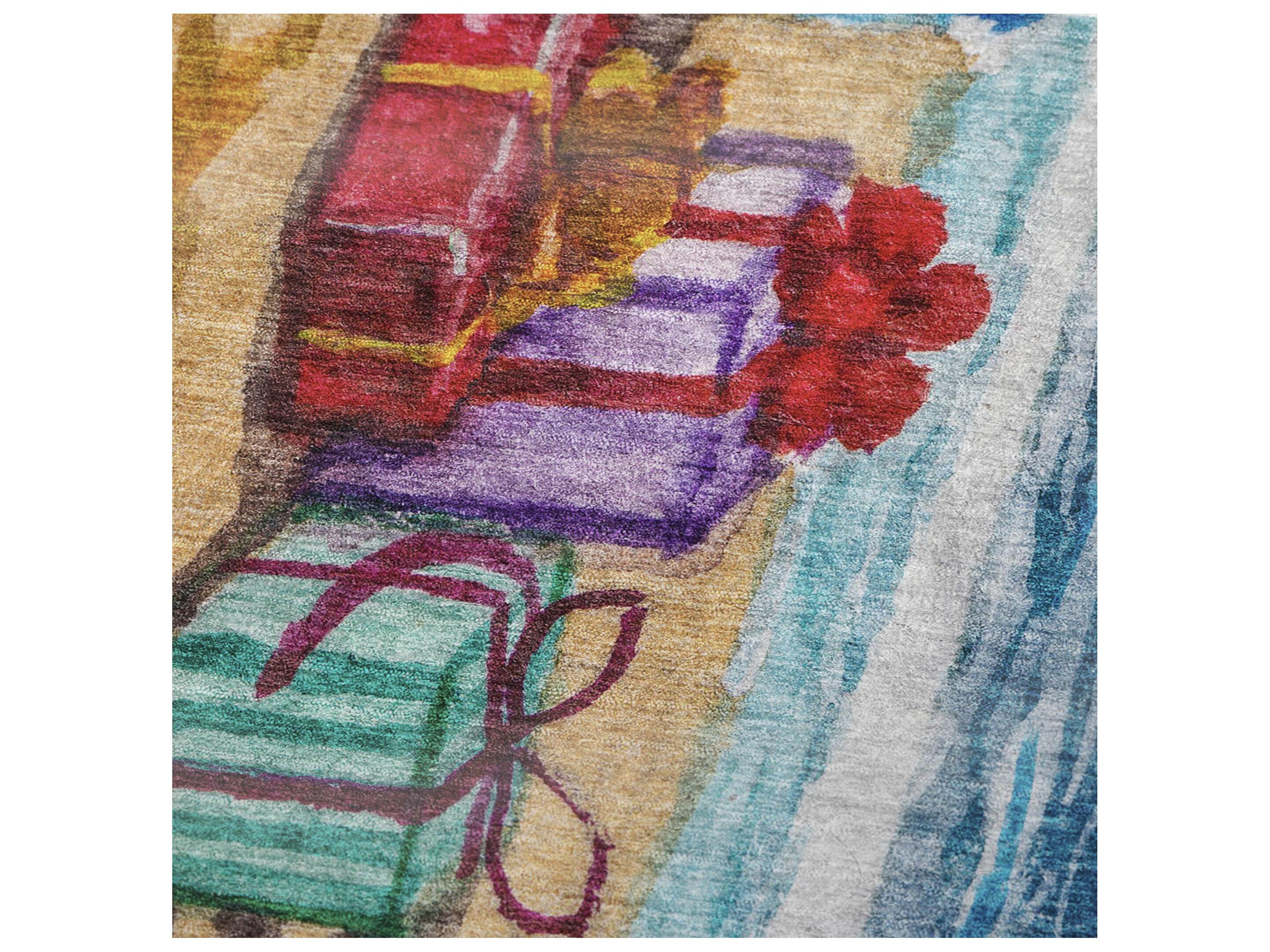 Dalyn Sherpa Blue Polyester Throw