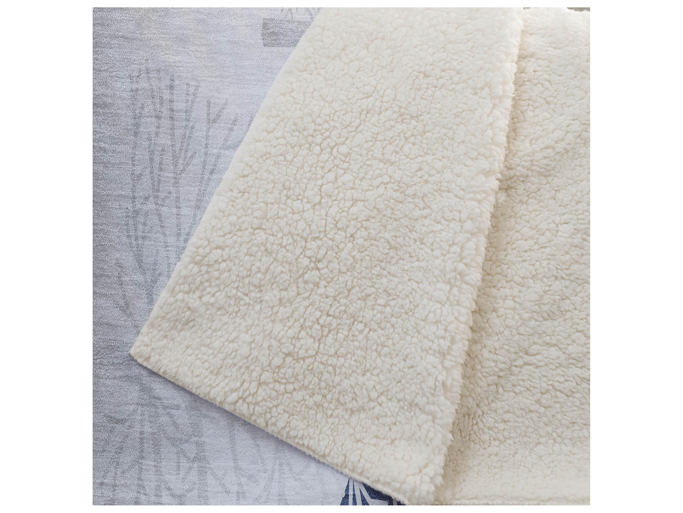 Dalyn Sherpa Blue Polyester Throw