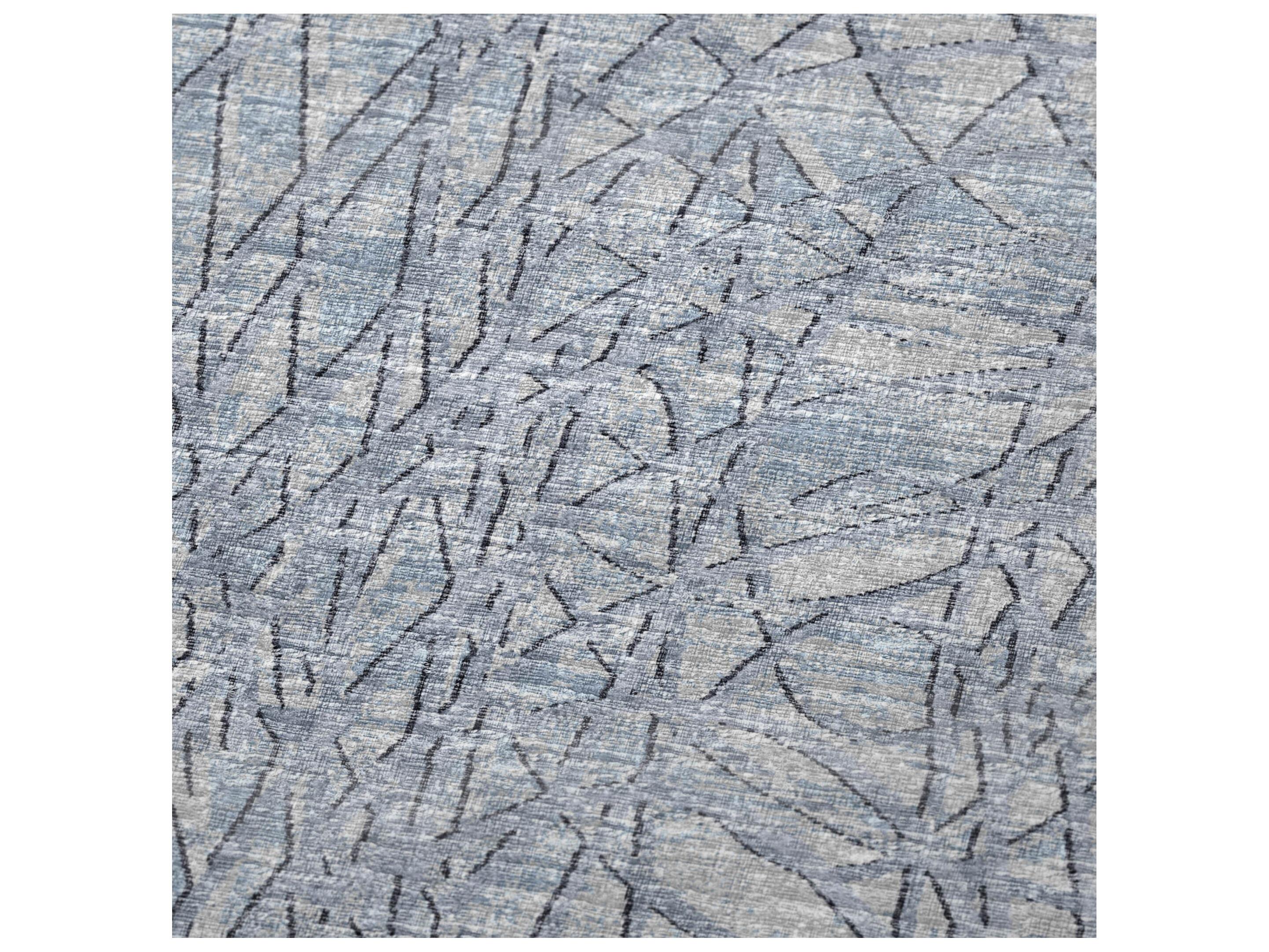 Dalyn Sherpa Blue Polyester Throw