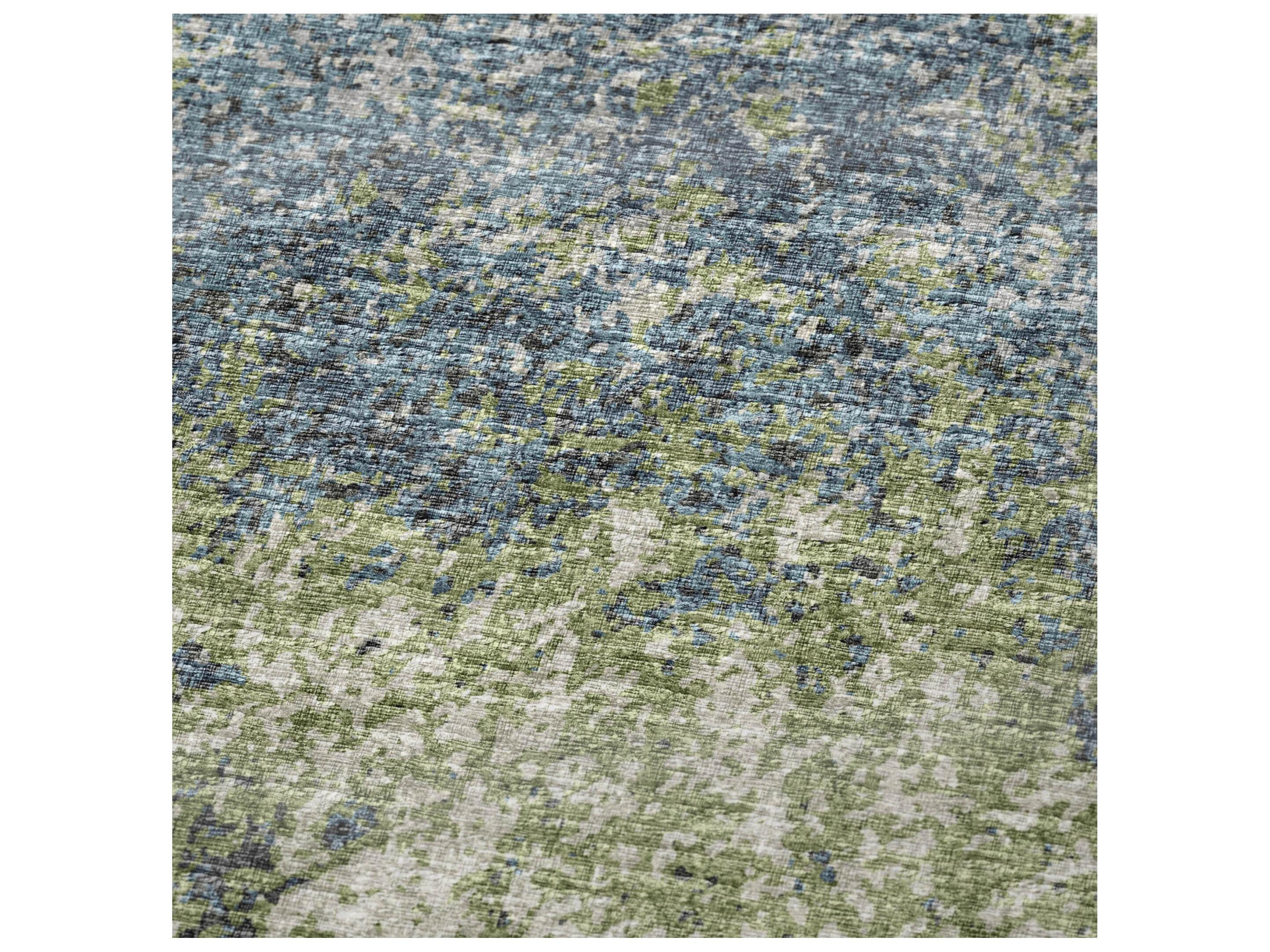 Dalyn Sherpa Green Polyester Throw