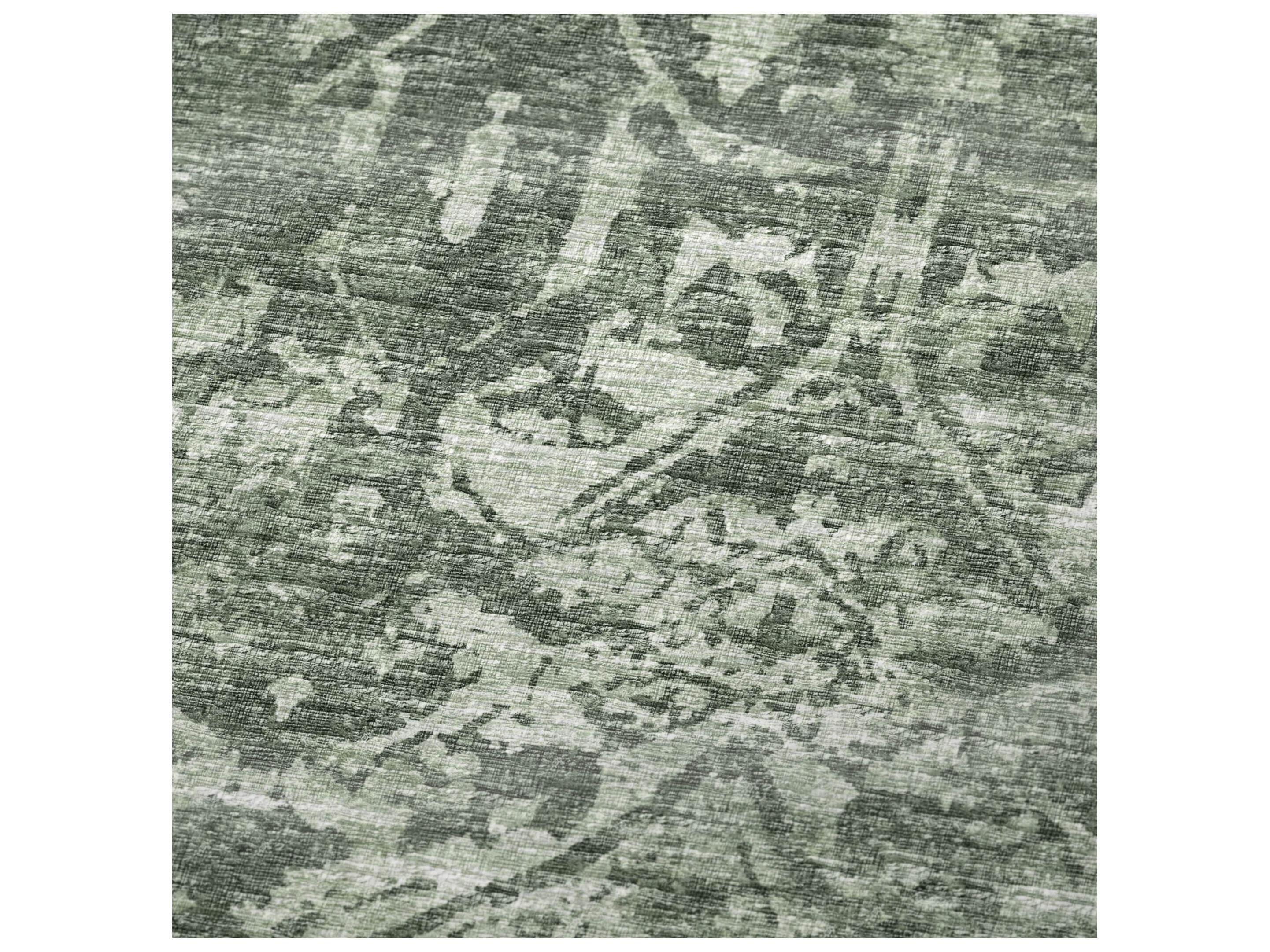 Dalyn Sherpa Green Polyester Throw