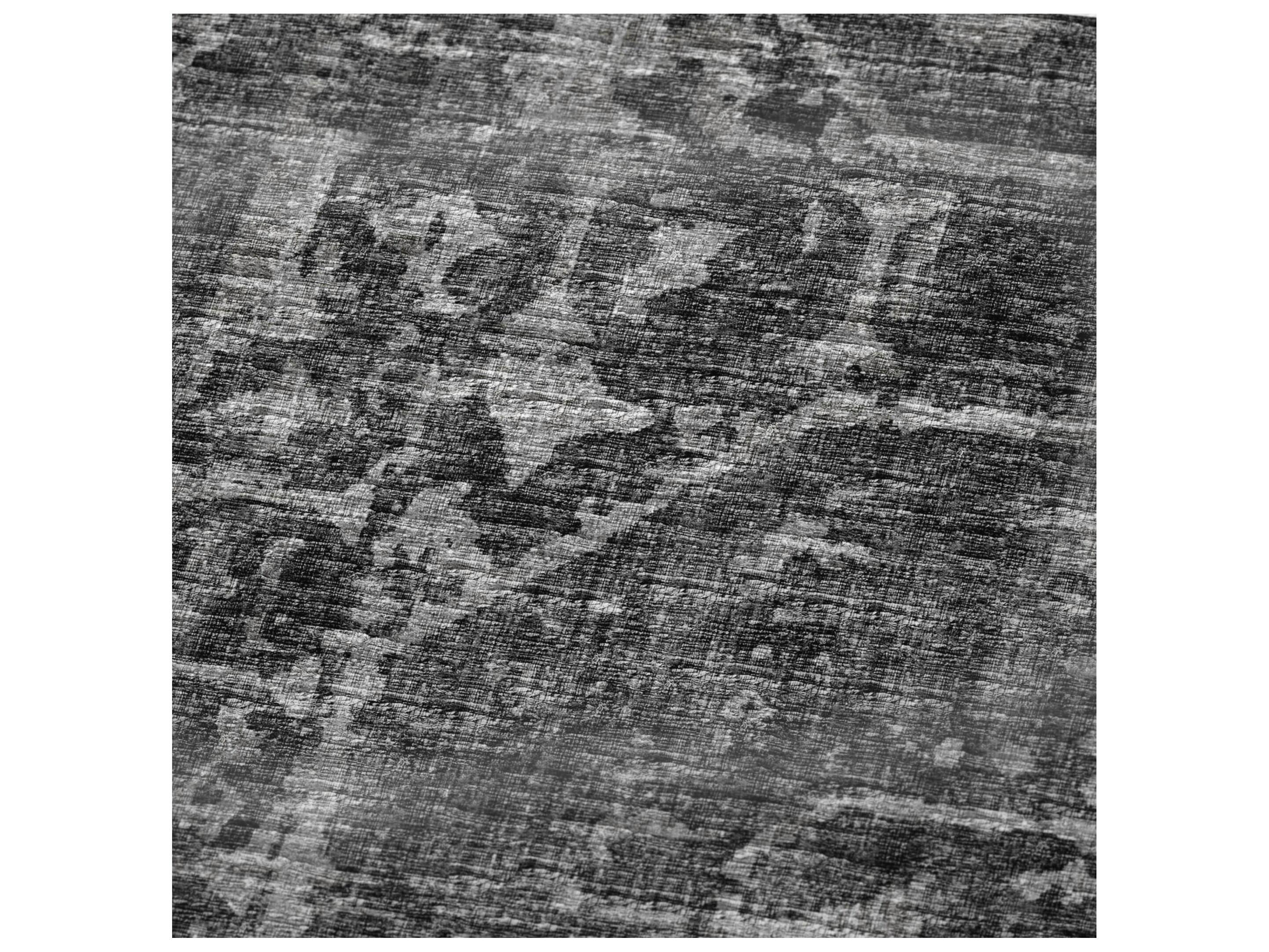 Dalyn Sherpa Black Polyester Throw