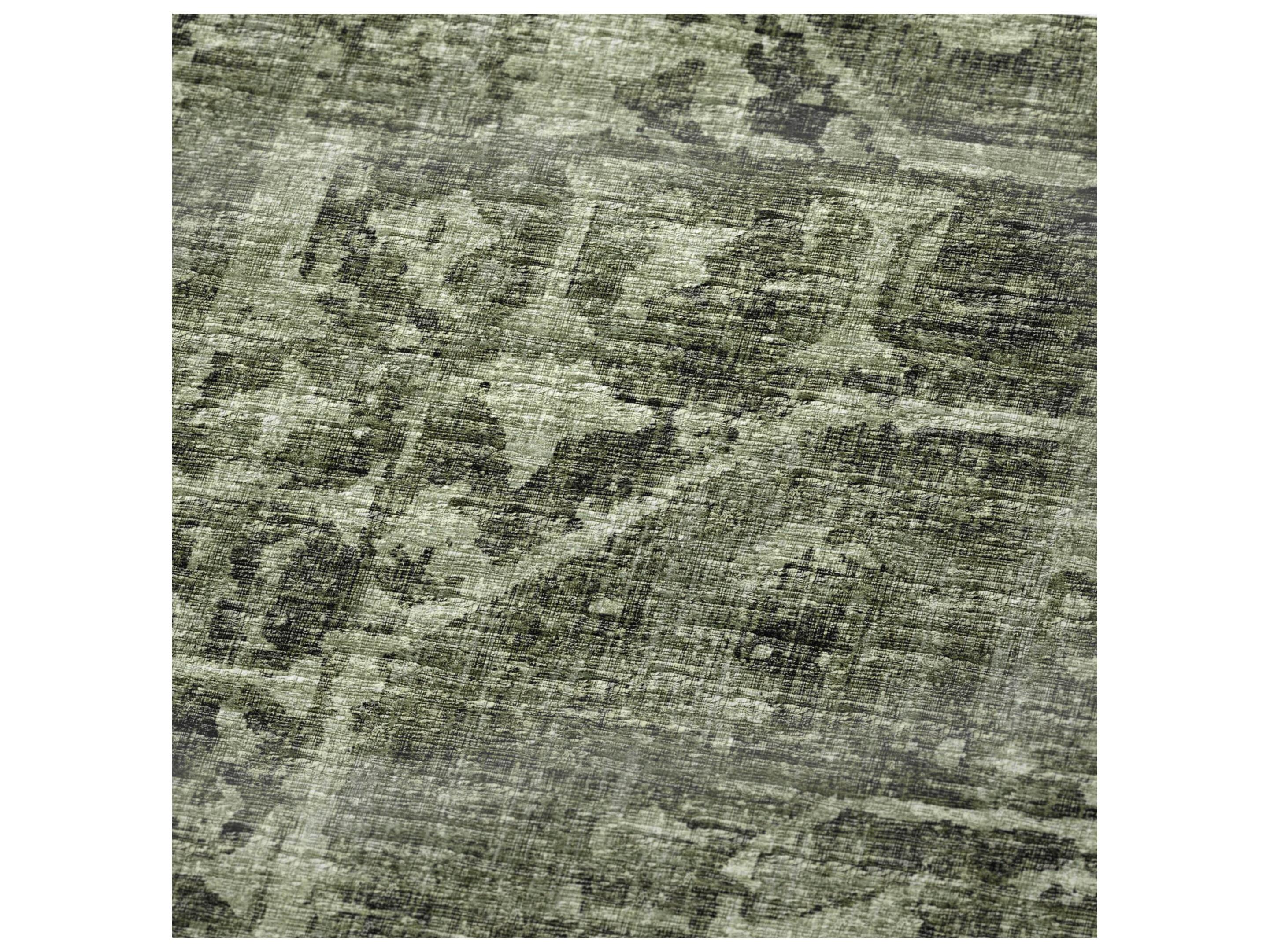 Dalyn Sherpa Green Polyester Throw