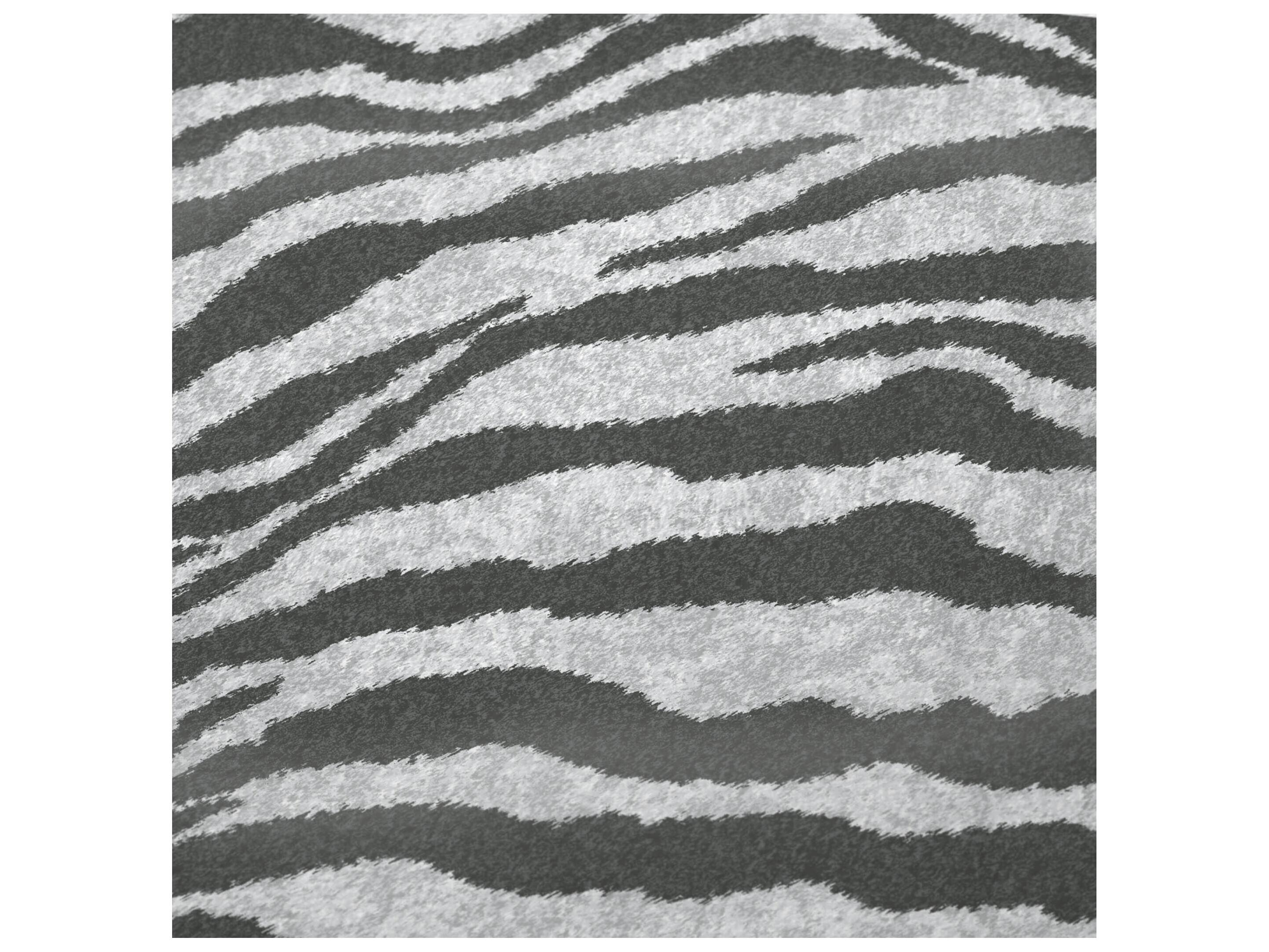 Dalyn Sherpa Gray Polyester Throw