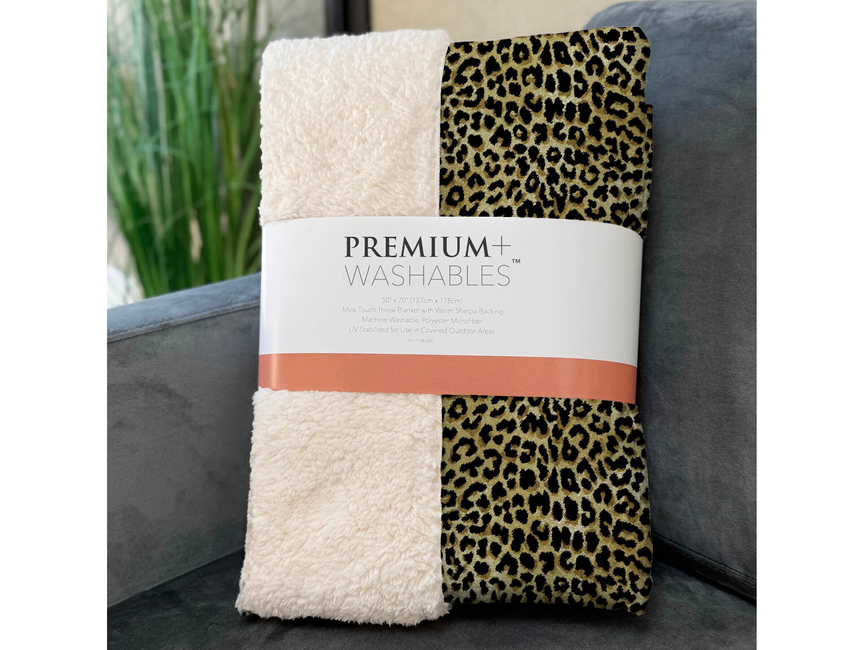 Dalyn Sherpa Gold Polyester Throw