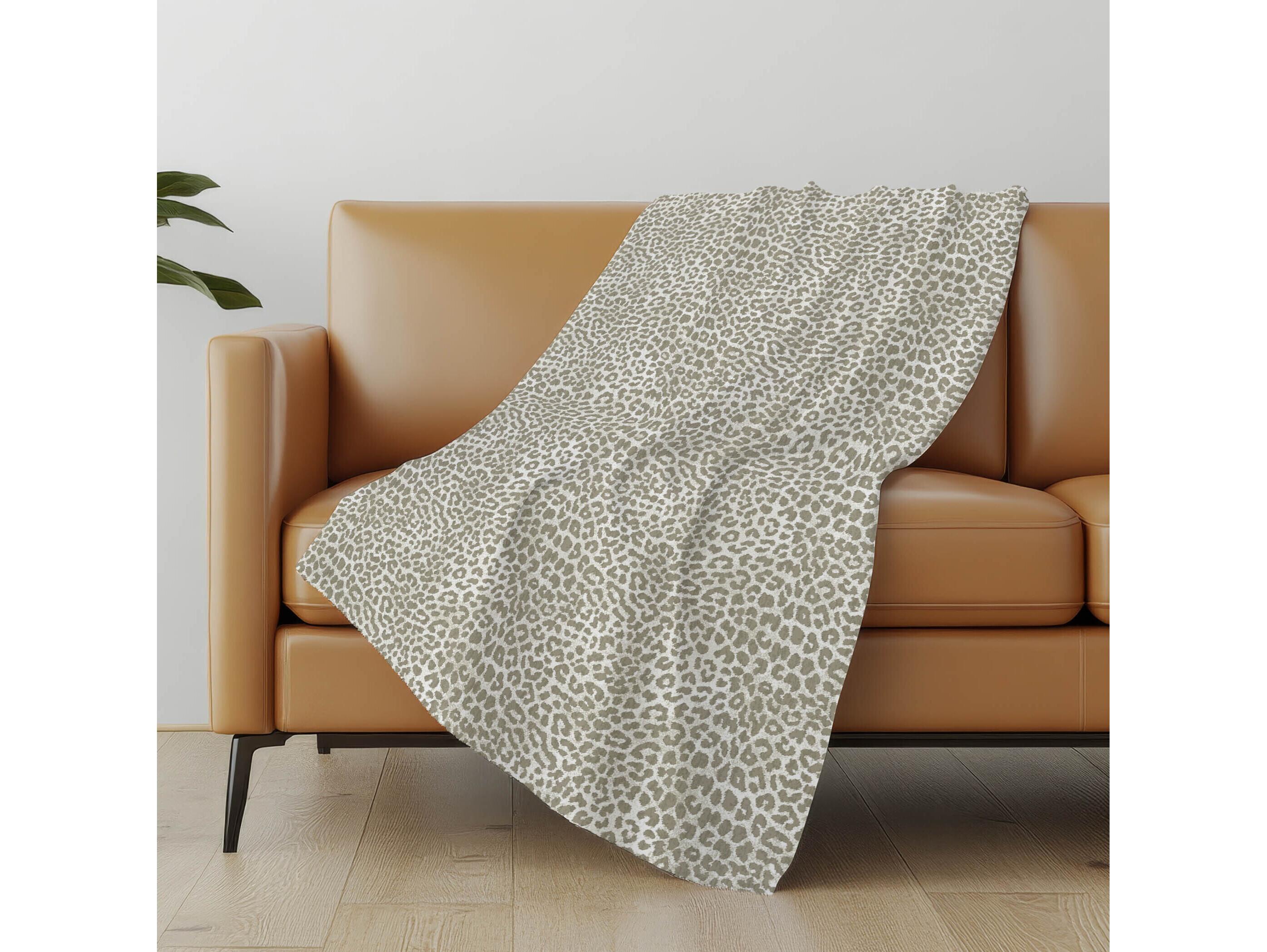 Dalyn Sherpa Neutral Polyester Throw