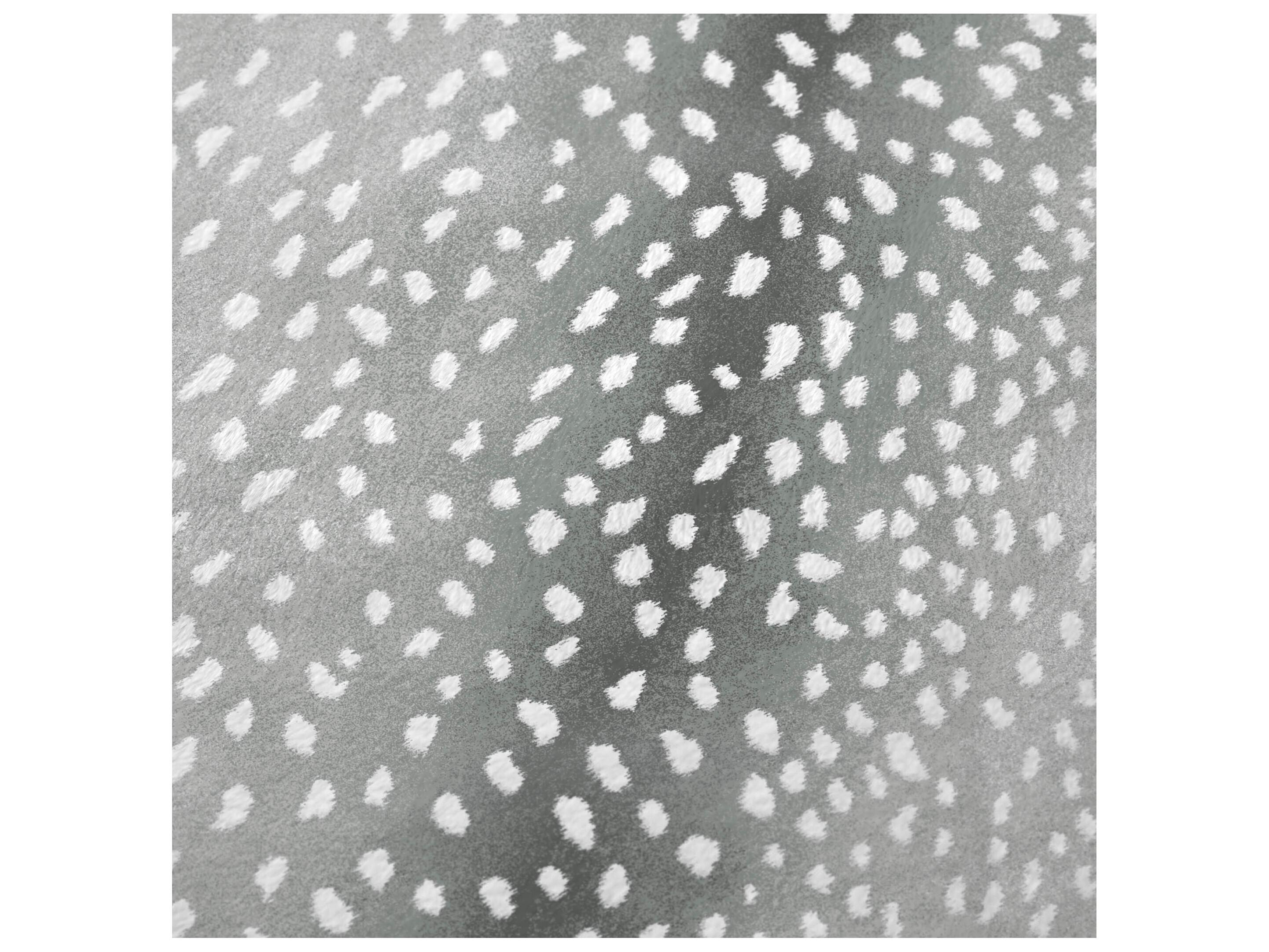 Dalyn Sherpa Gray Polyester Throw