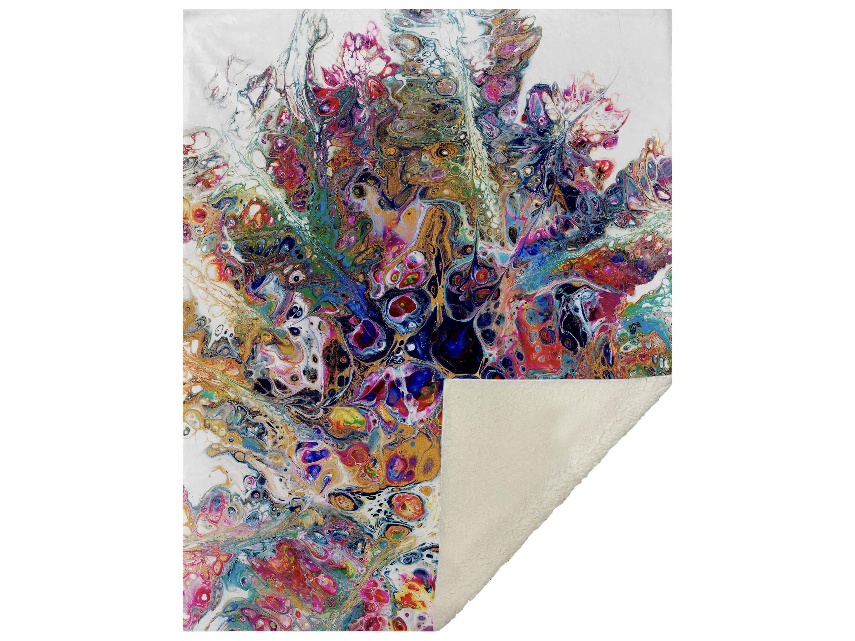 Dalyn Sherpa Multi Polyester Throw