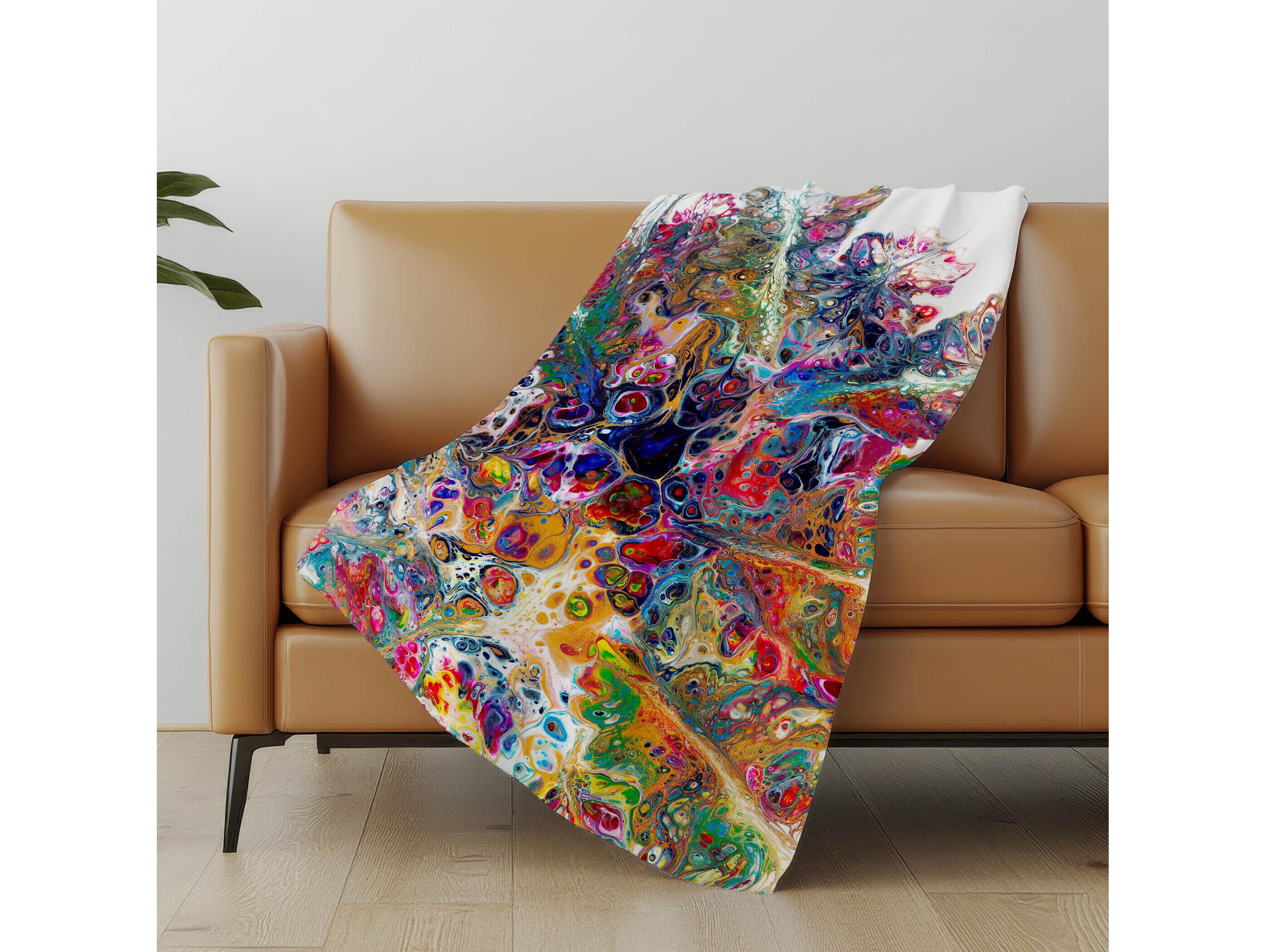 Dalyn Sherpa Multi Polyester Throw