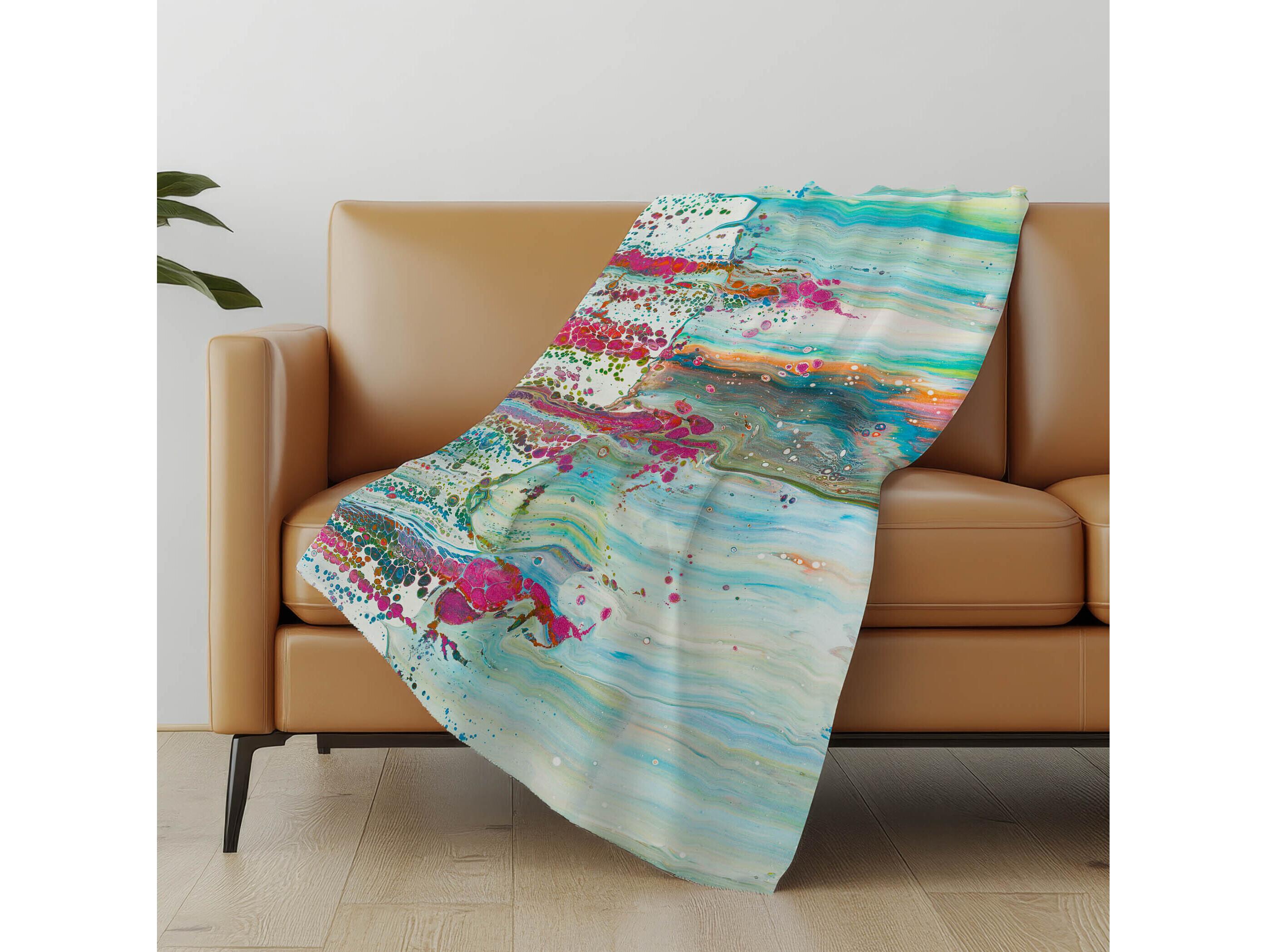 Dalyn Sherpa Multi Polyester Throw