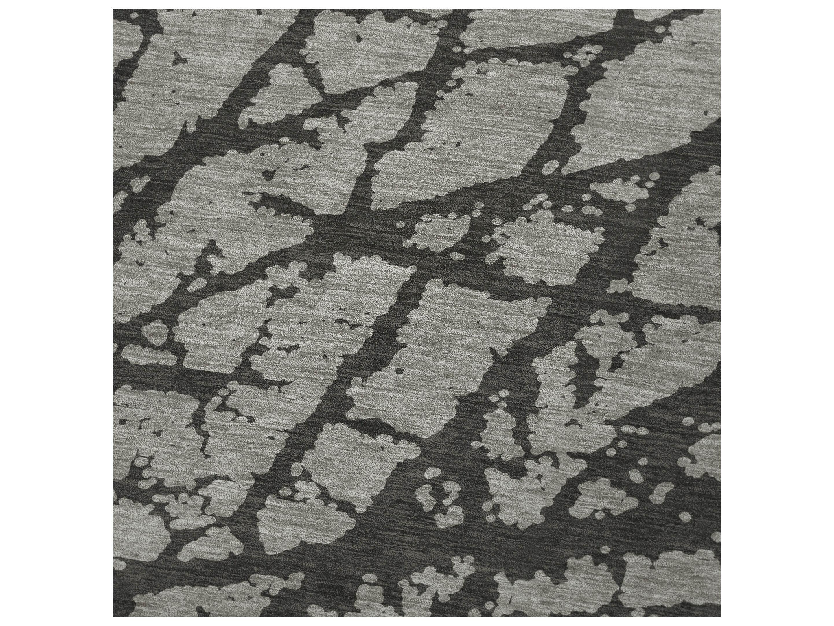 Dalyn Sherpa Gray Polyester Throw