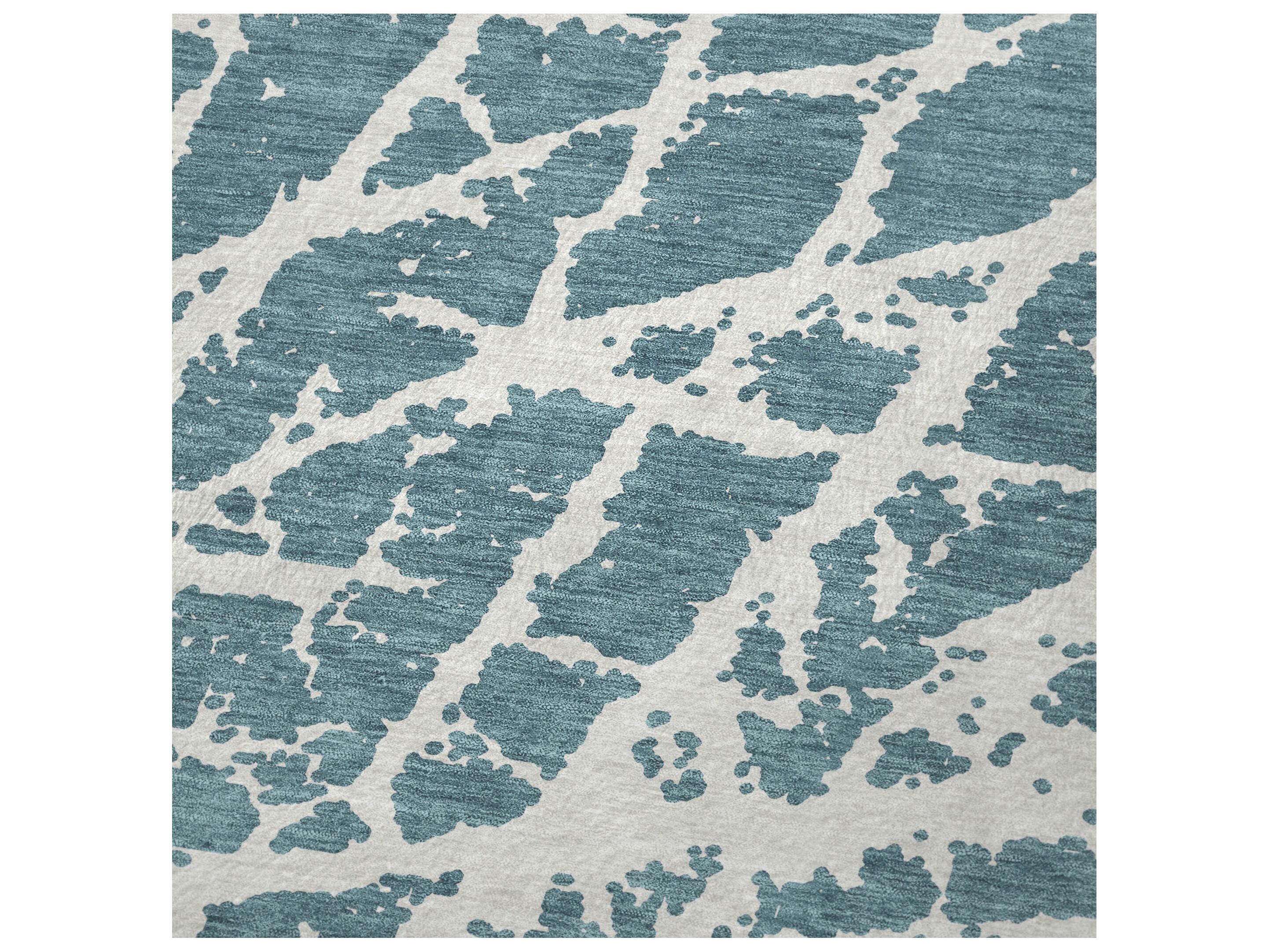 Dalyn Sherpa Teal Polyester Throw