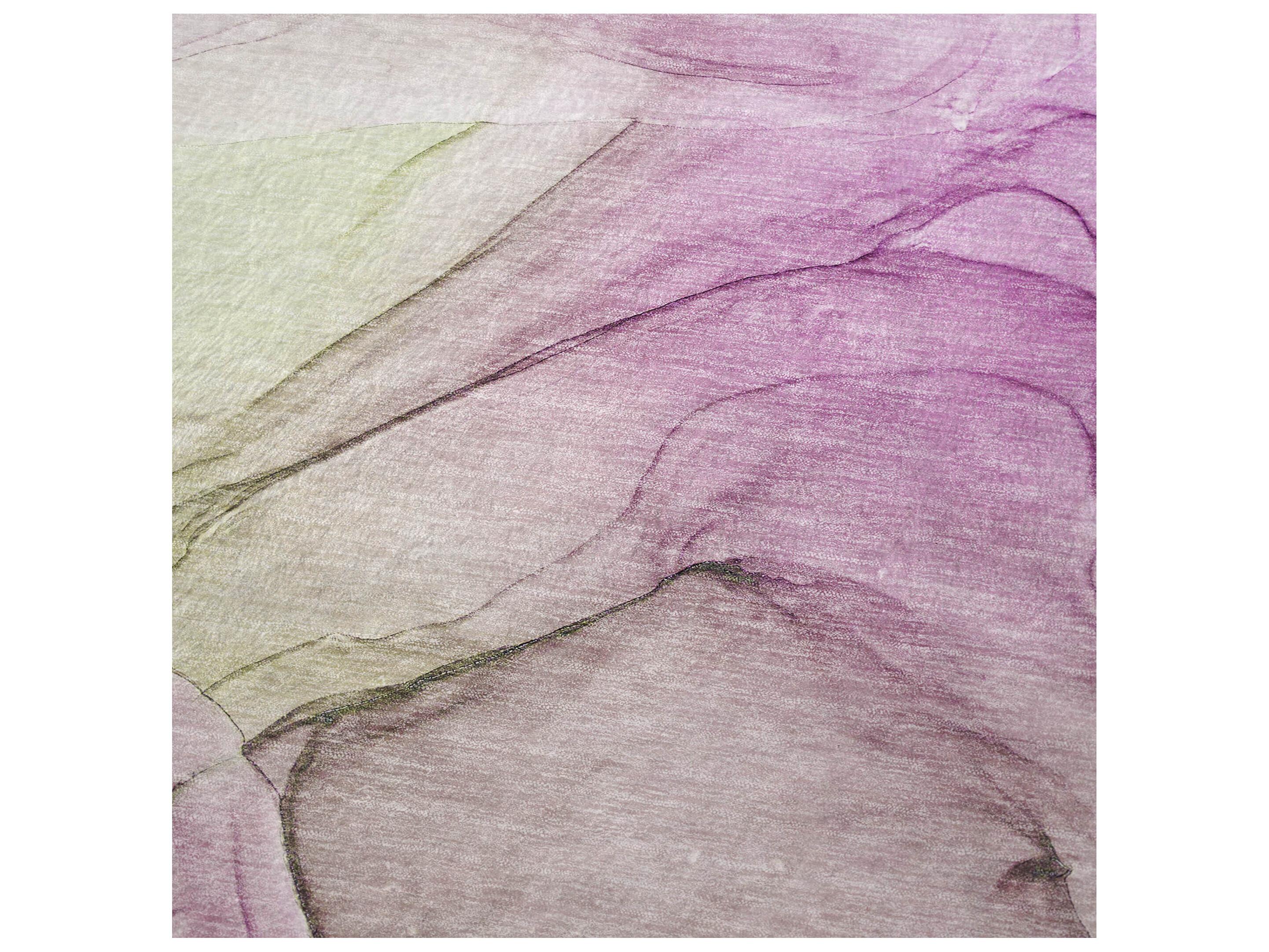 Dalyn Sherpa Pink Polyester Throw