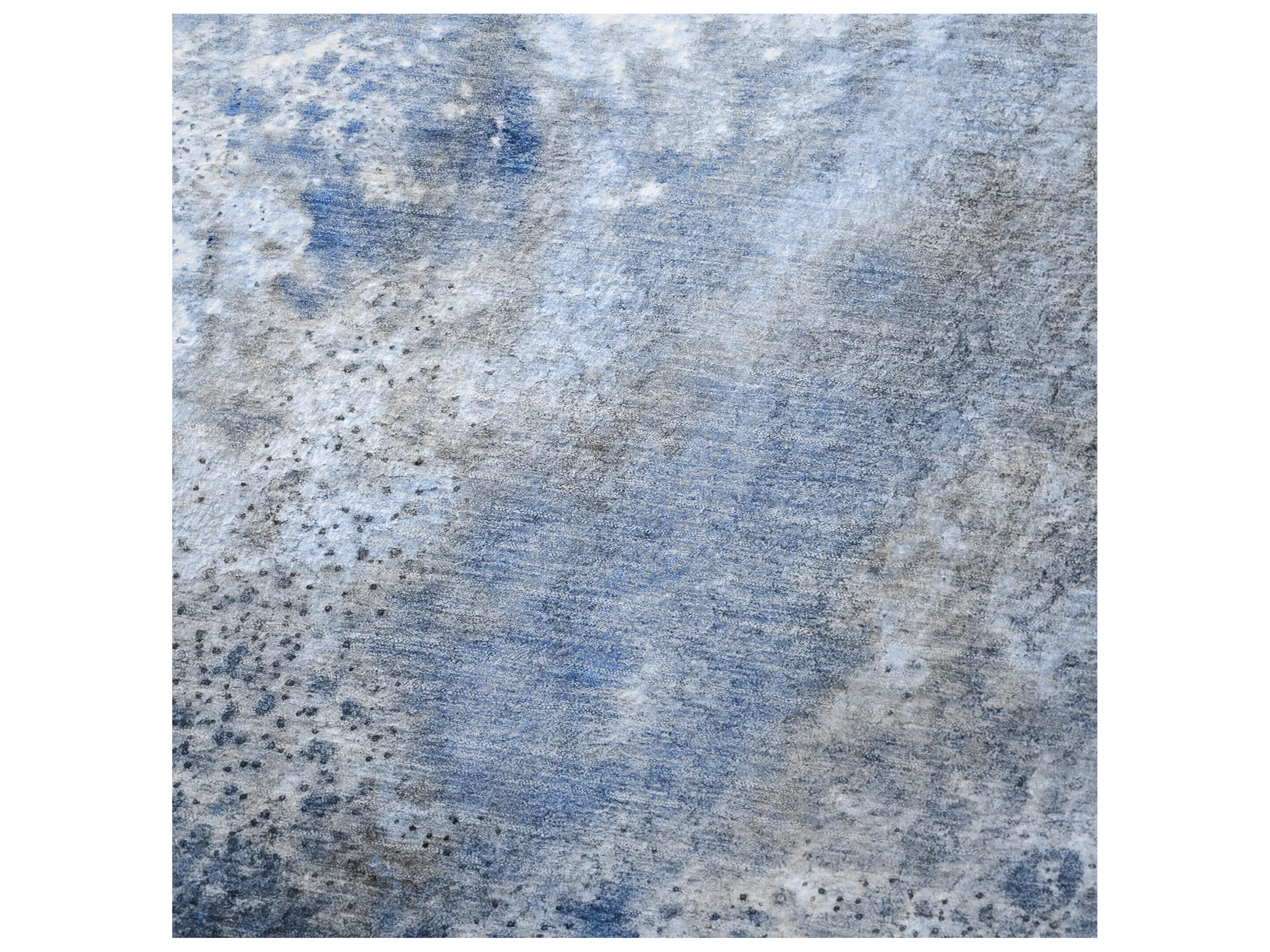 Dalyn Sherpa Blue Polyester Throw