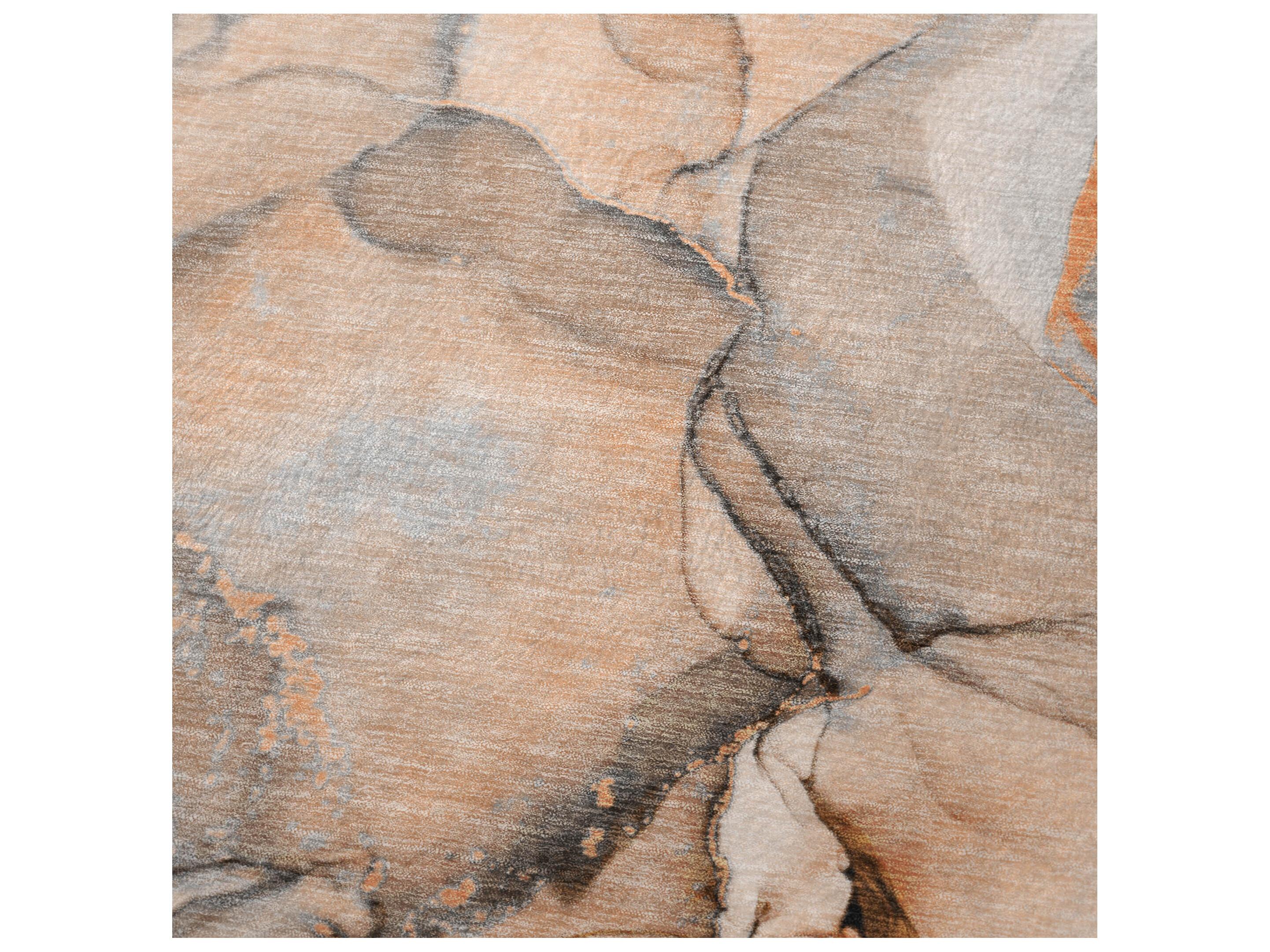 Dalyn Sherpa Orange Polyester Throw