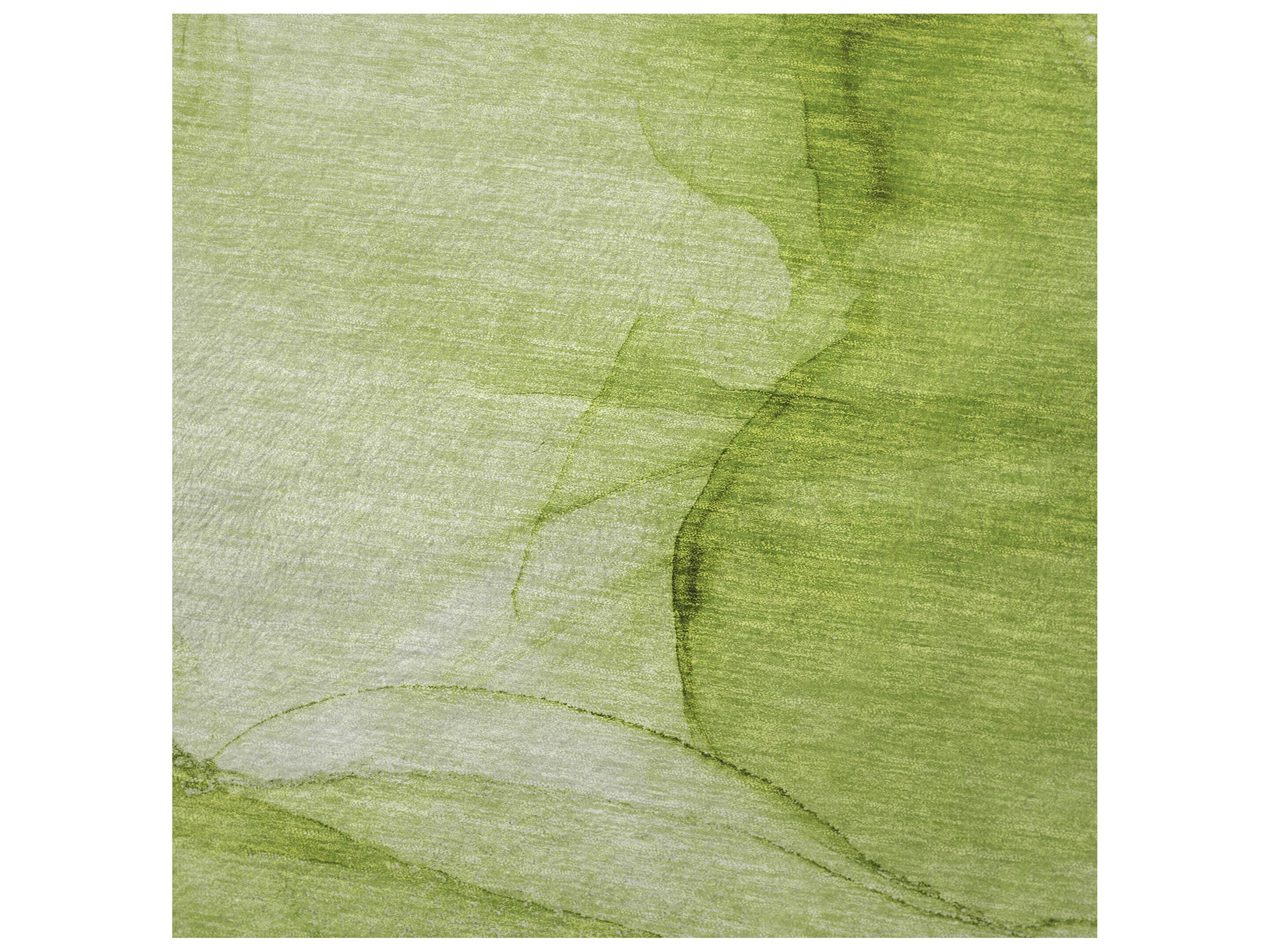 Dalyn Sherpa Green Polyester Throw