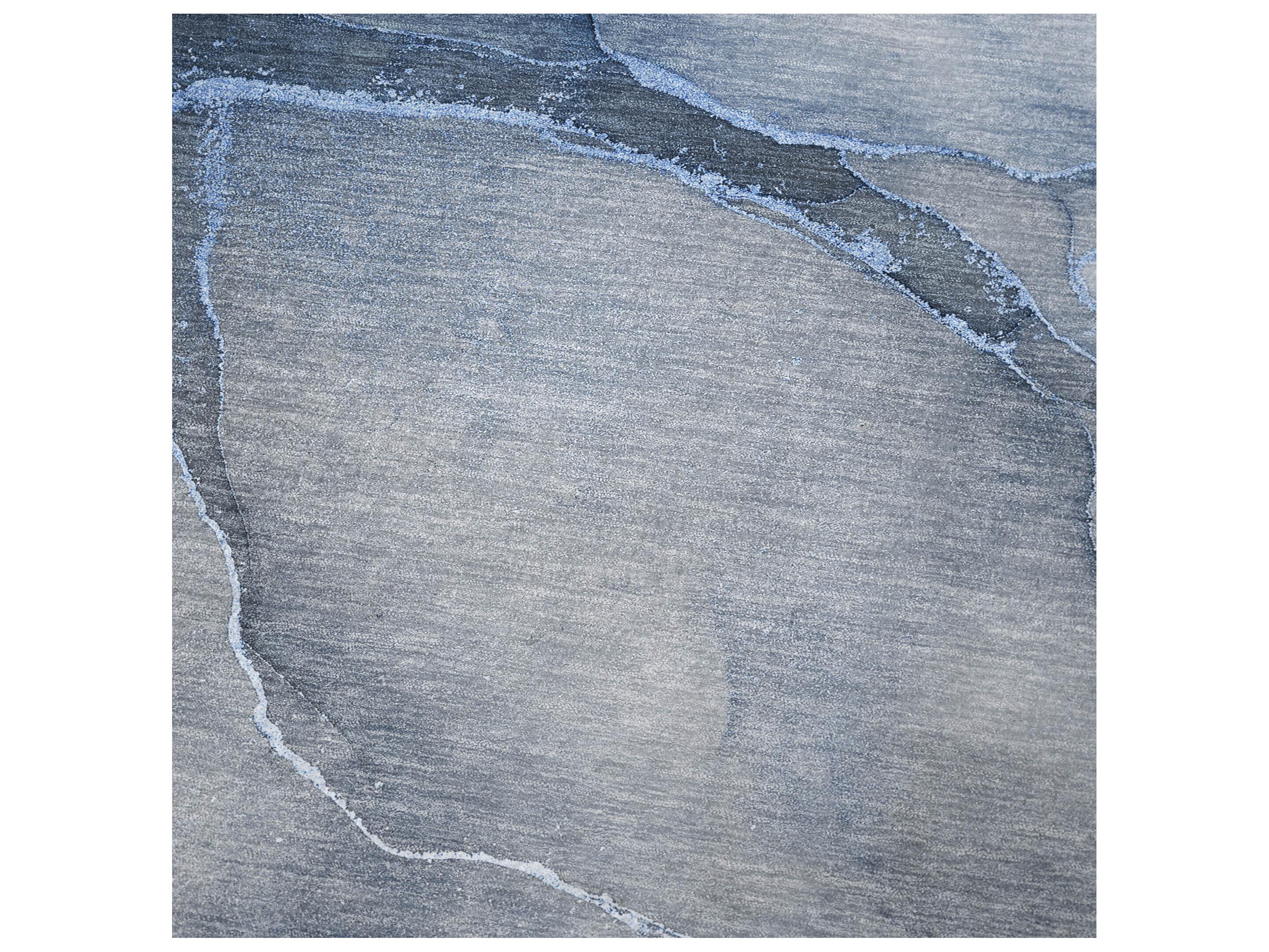 Dalyn Sherpa Blue Polyester Throw