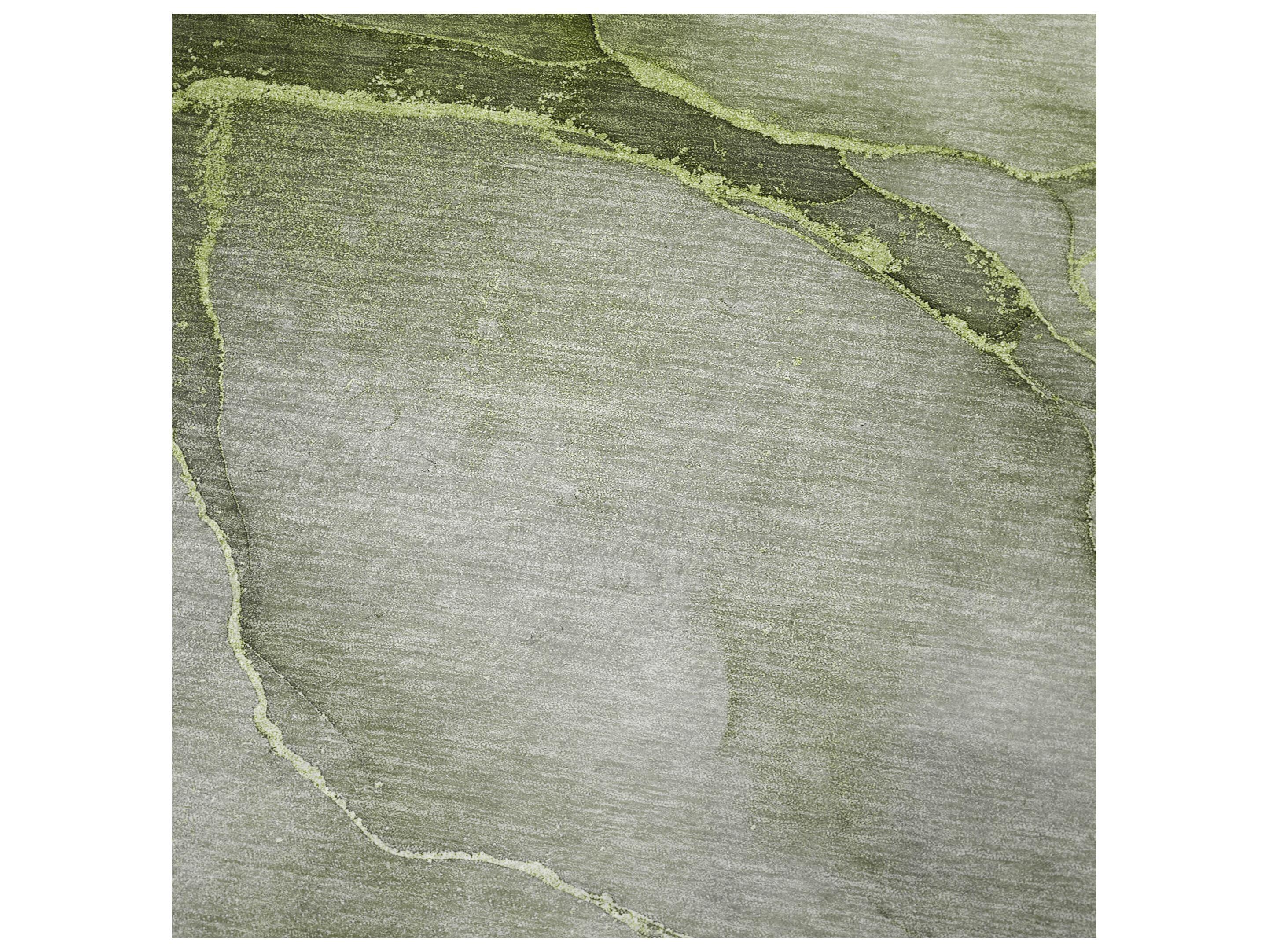 Dalyn Sherpa Green Polyester Throw