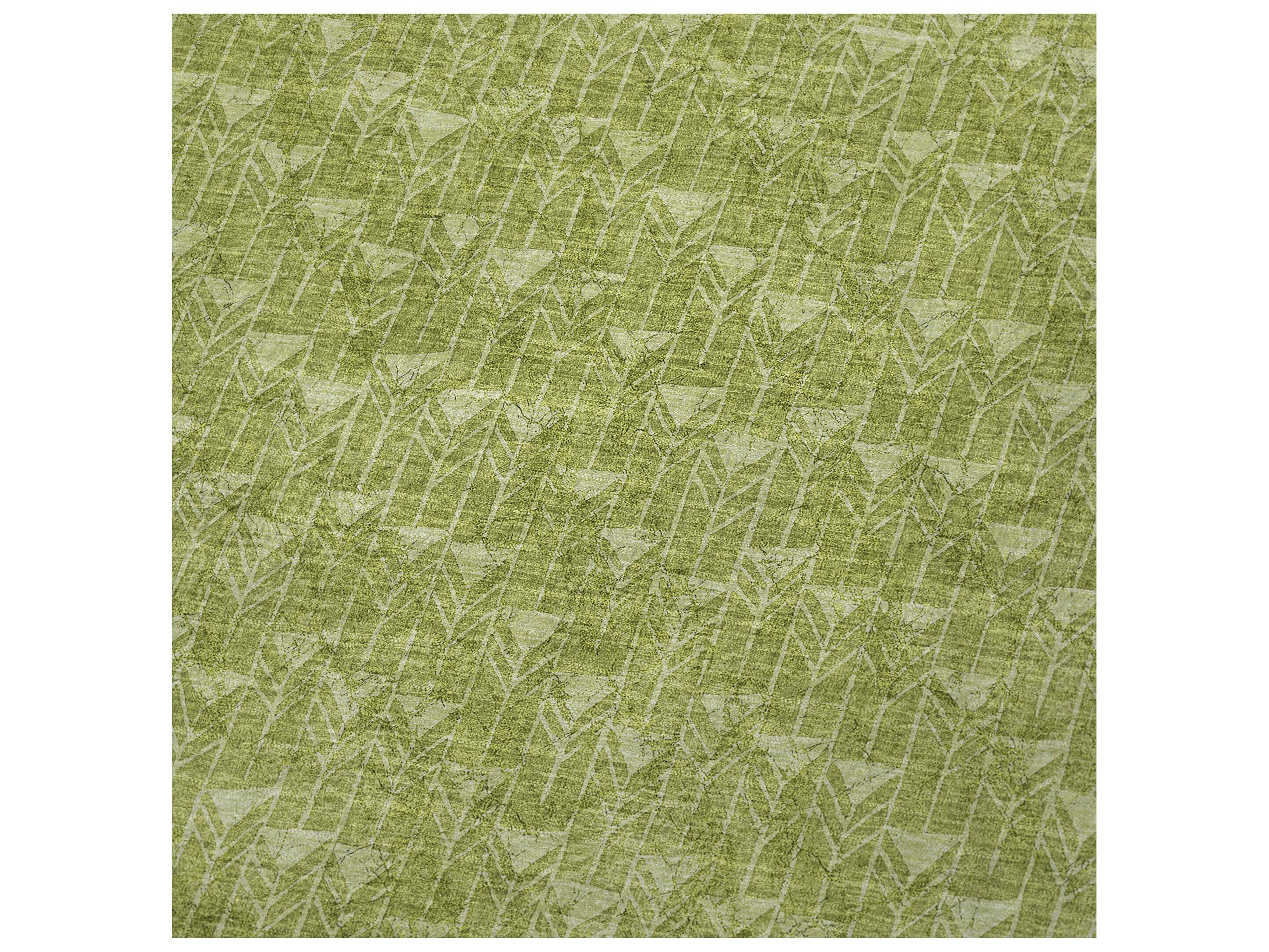 Dalyn Sherpa Green Polyester Throw