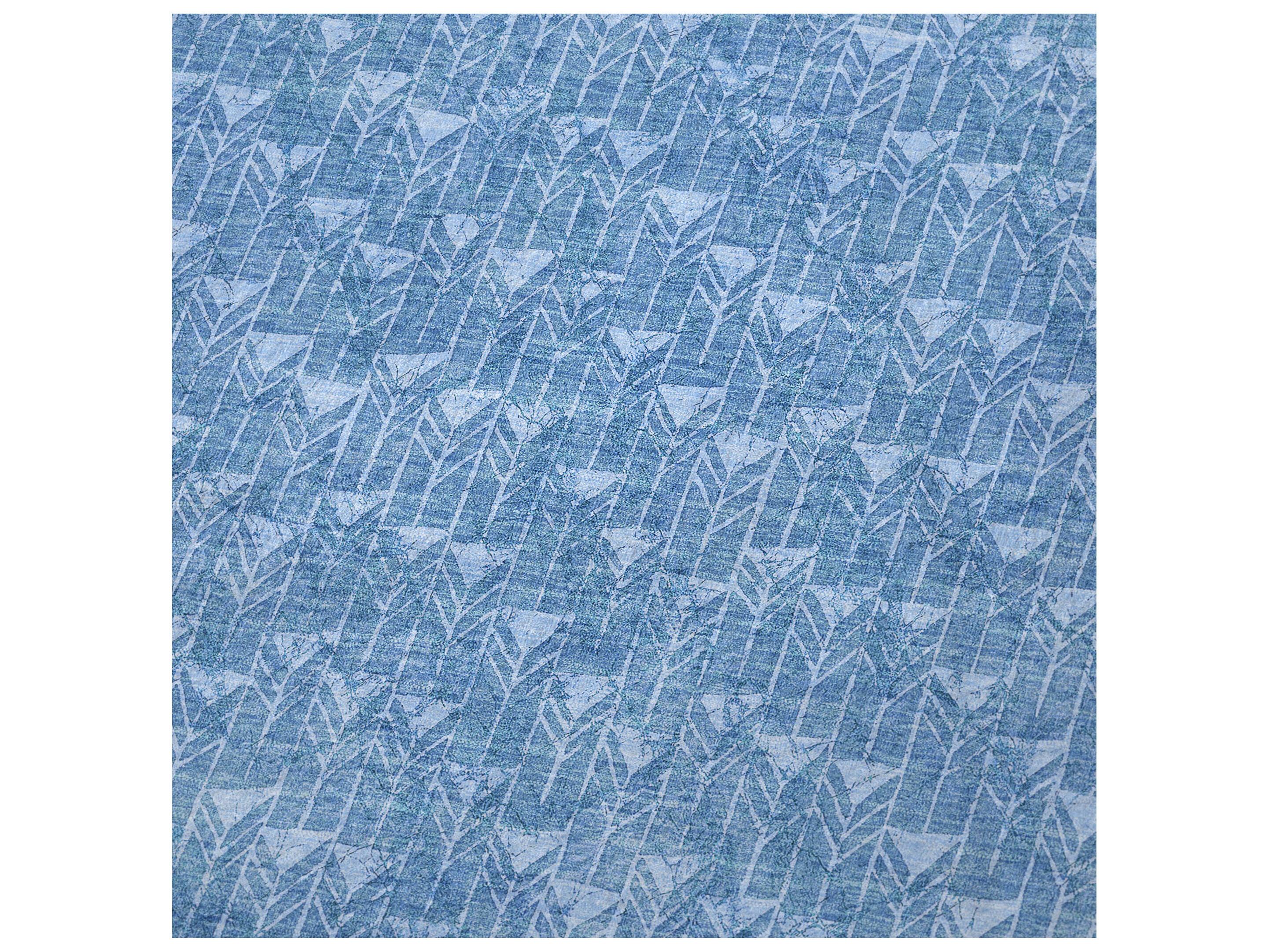 Dalyn Sherpa Blue Polyester Throw
