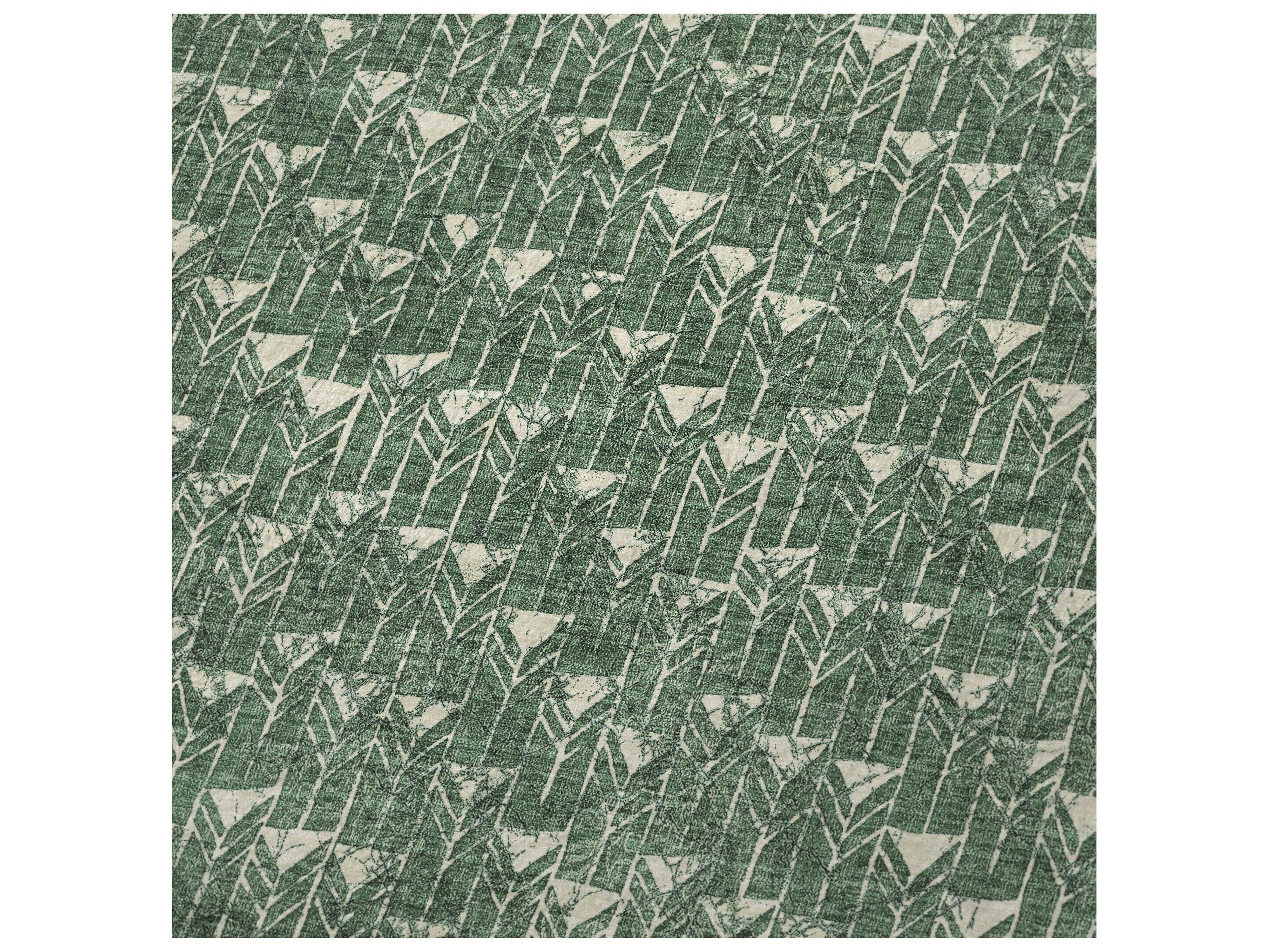 Dalyn Sherpa Green Polyester Throw