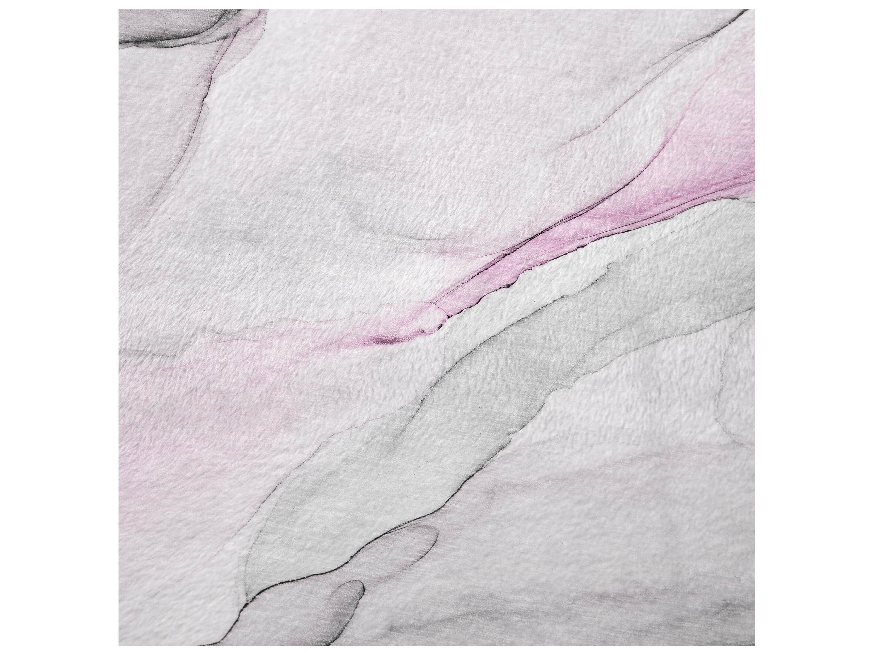 Dalyn Sherpa Pink Polyester Throw