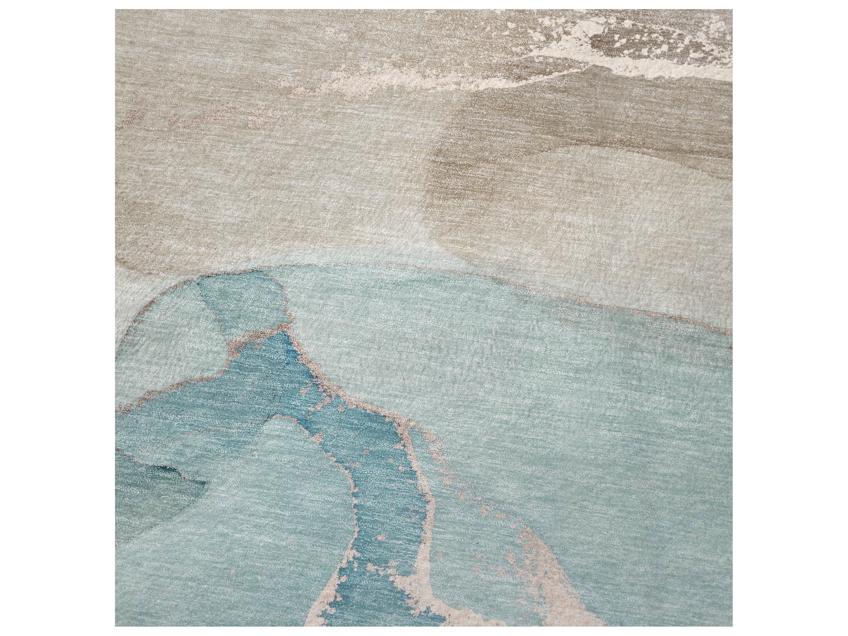 Dalyn Sherpa Teal Polyester Throw