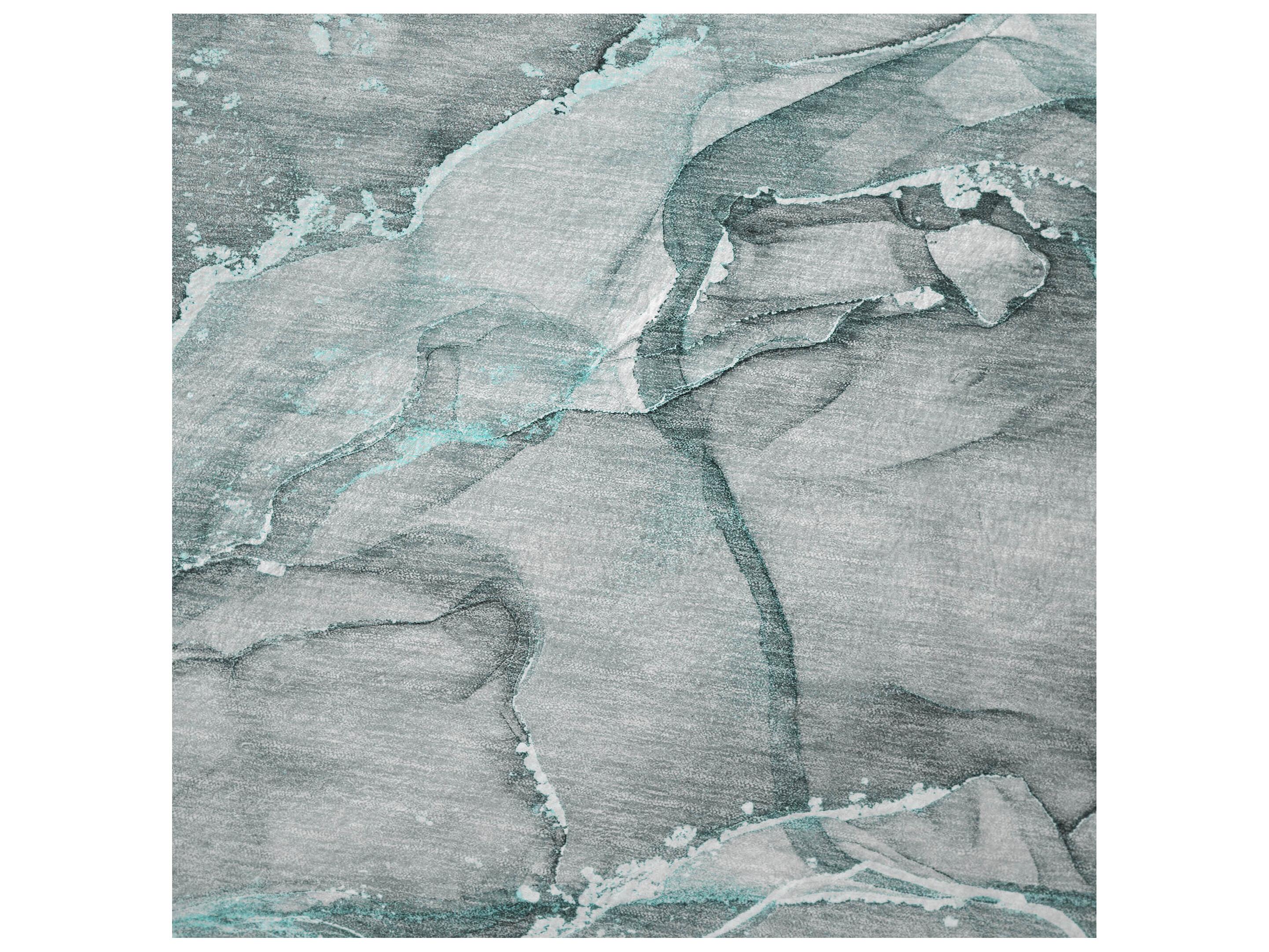 Dalyn Sherpa Teal Polyester Throw