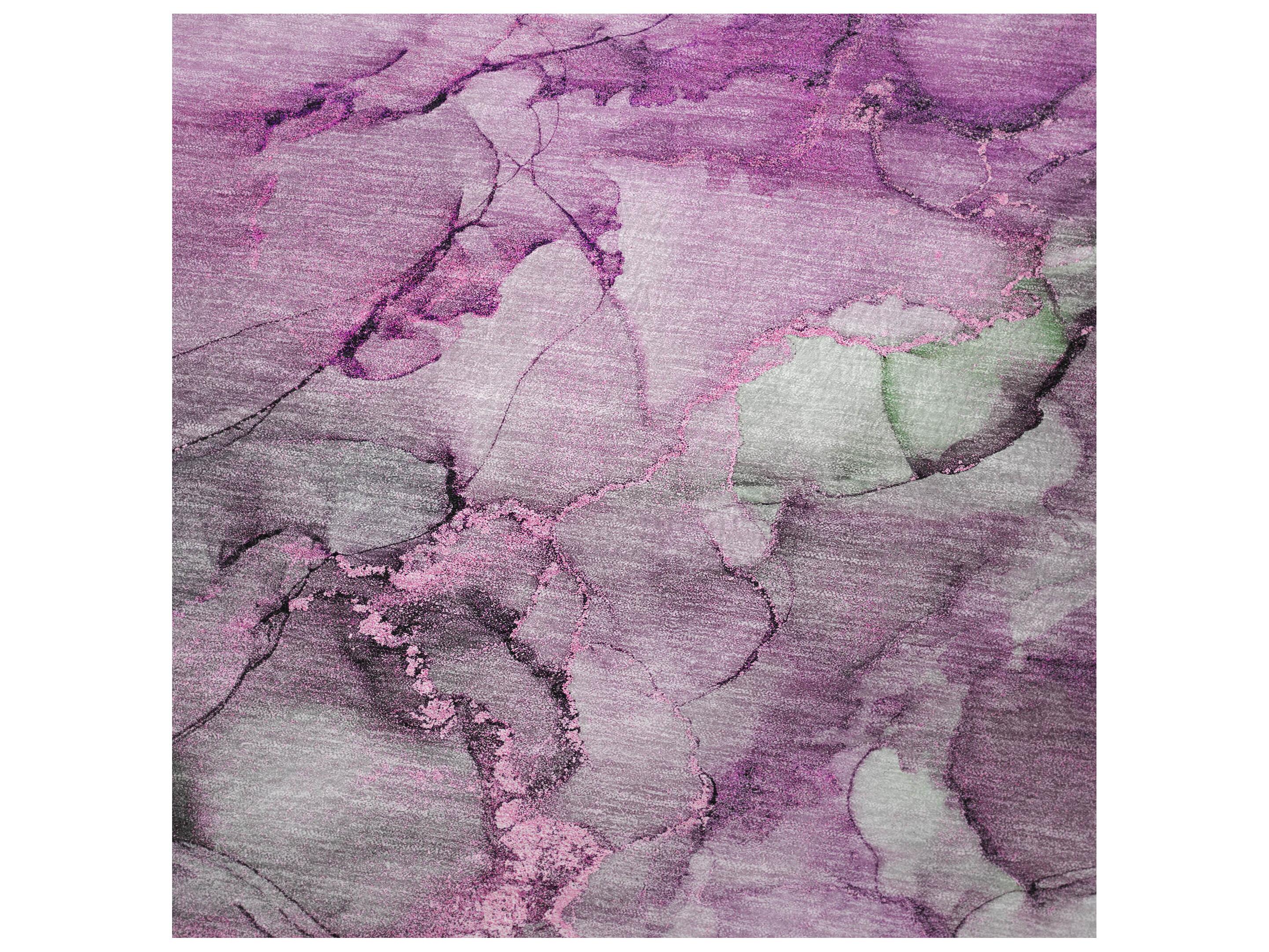 Dalyn Sherpa Pink Polyester Throw