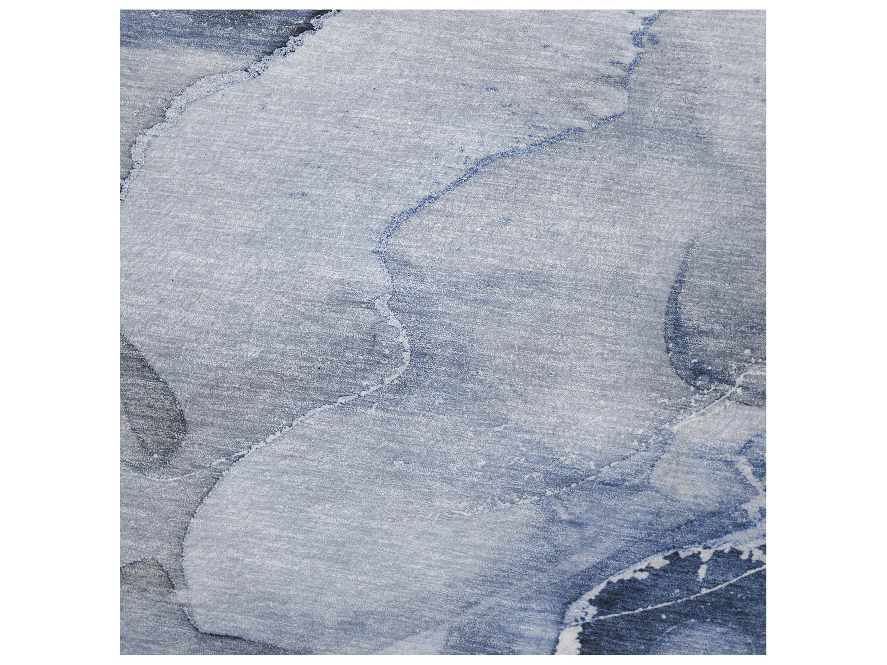 Dalyn Sherpa Blue Polyester Throw