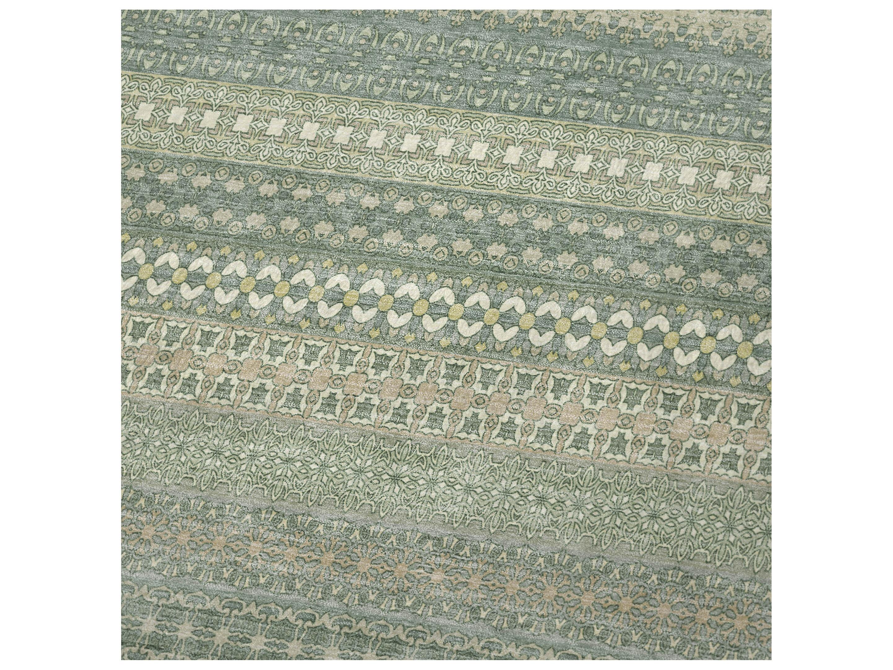 Dalyn Sherpa Green Polyester Throw