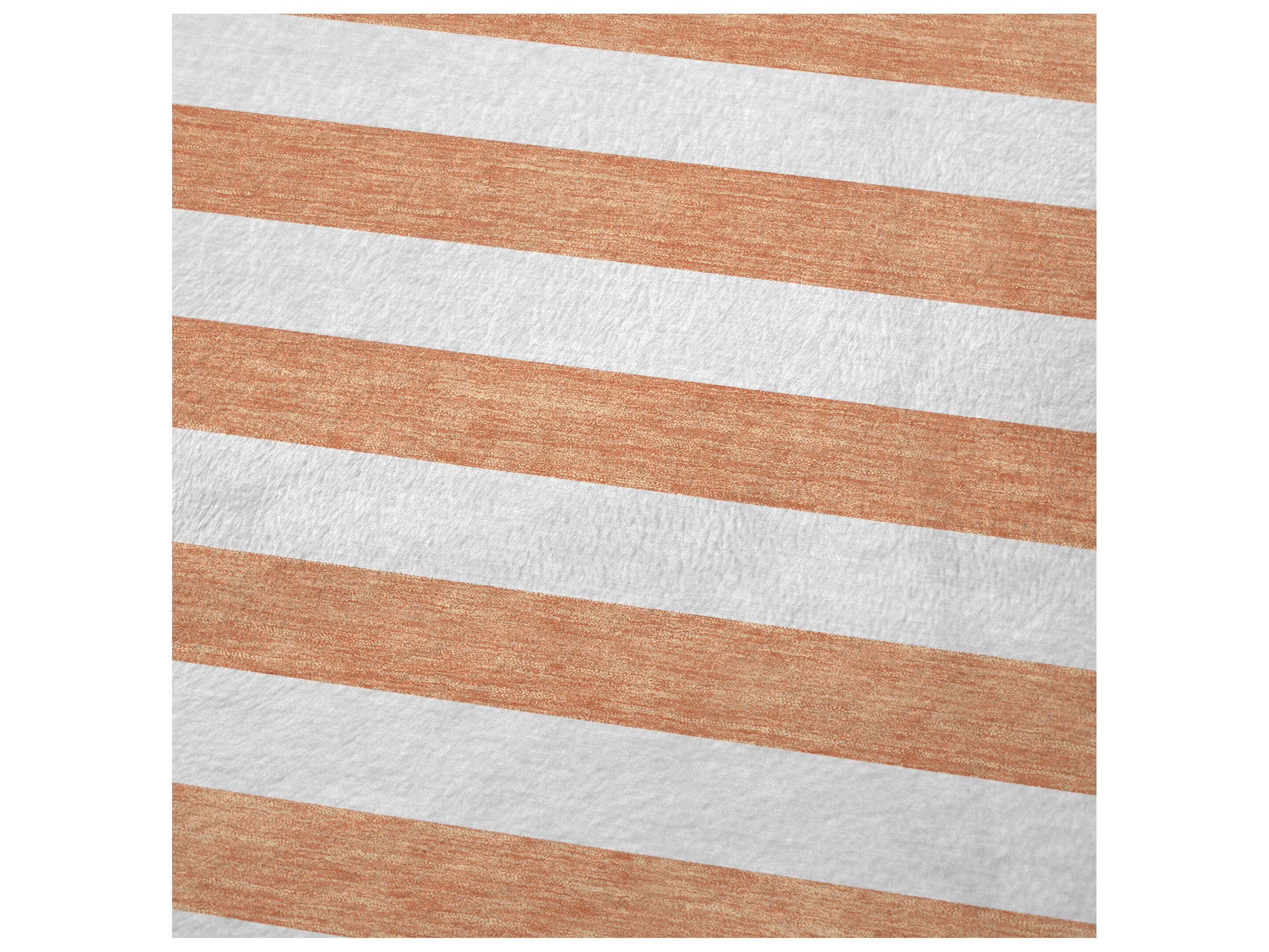 Dalyn Sherpa Orange Polyester Throw