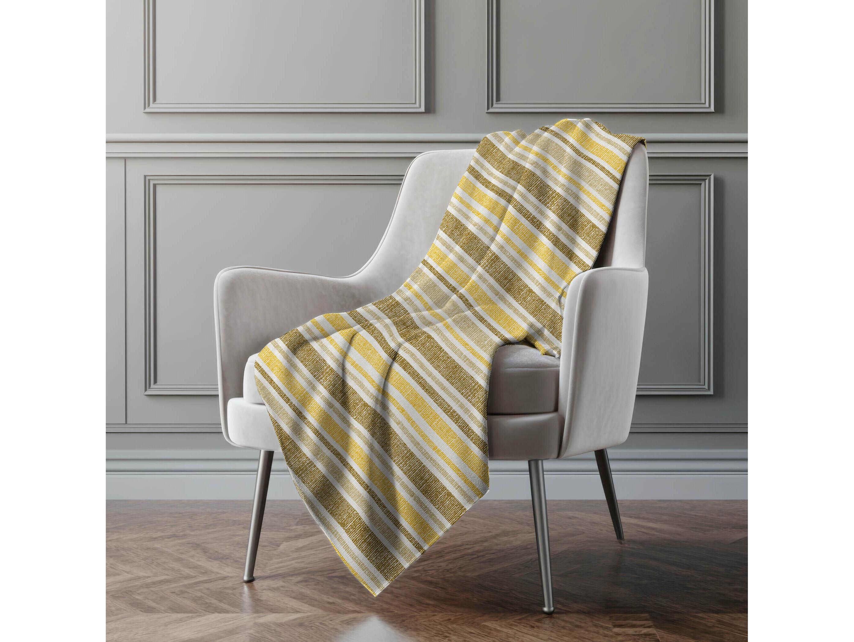 Dalyn Sherpa Brown Polyester Throw