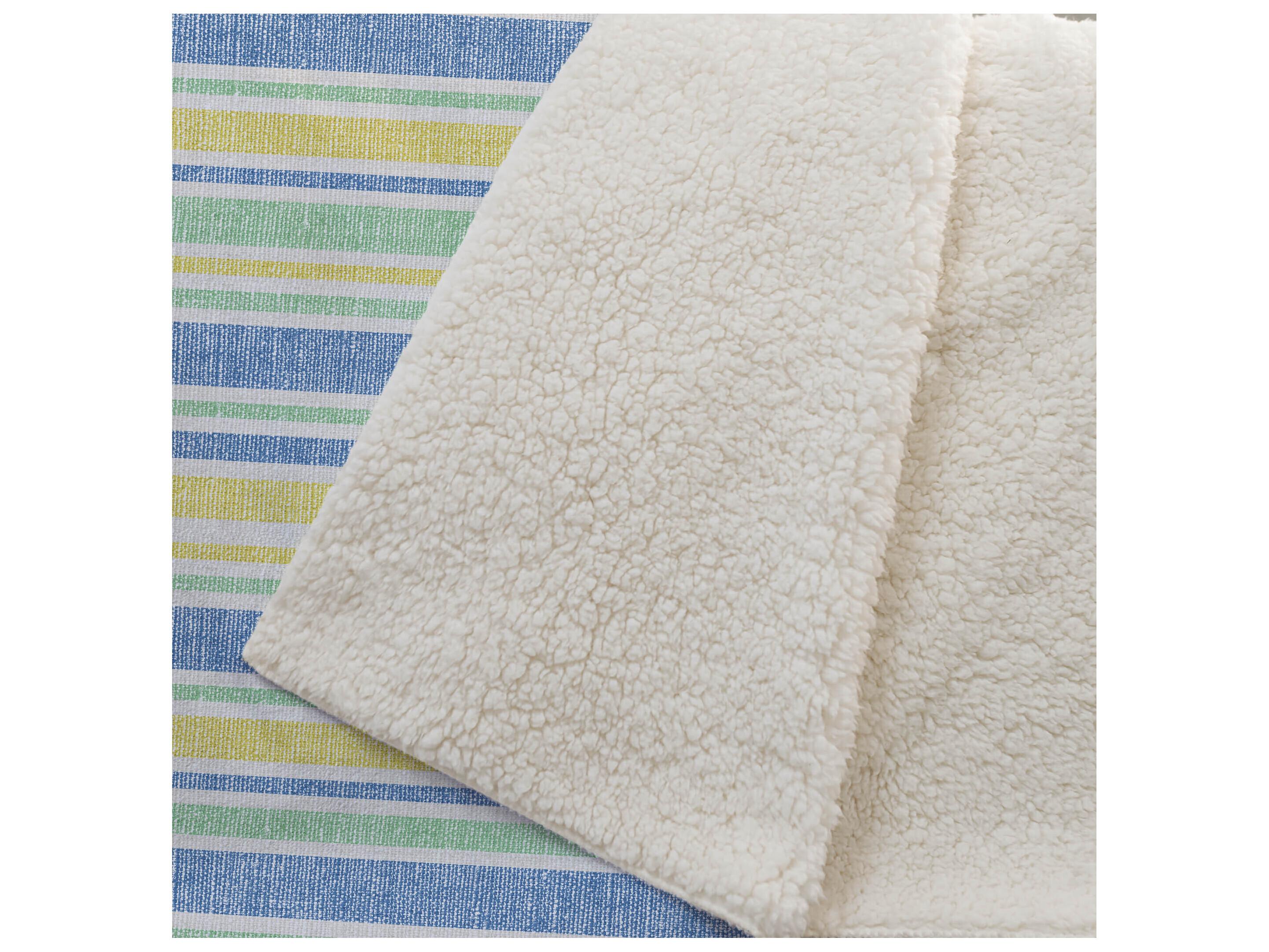 Dalyn Sherpa Gold Polyester Throw