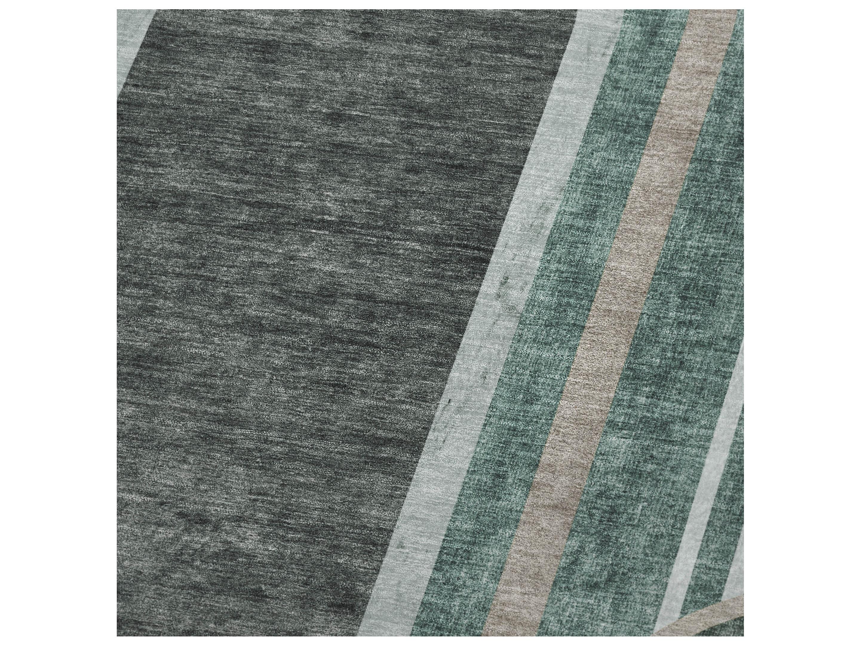 Dalyn Sherpa Green Polyester Throw