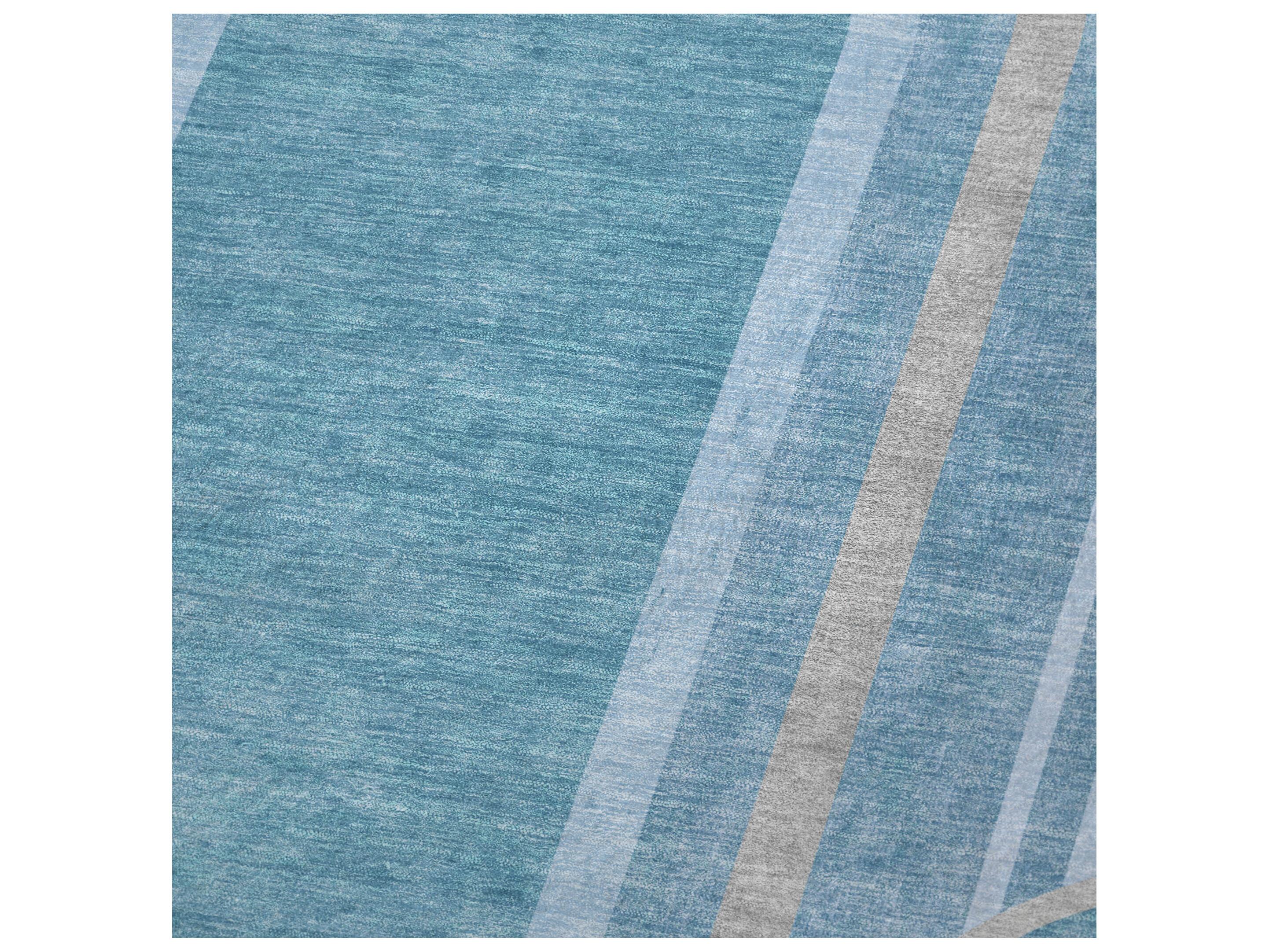 Dalyn Sherpa Teal Polyester Throw