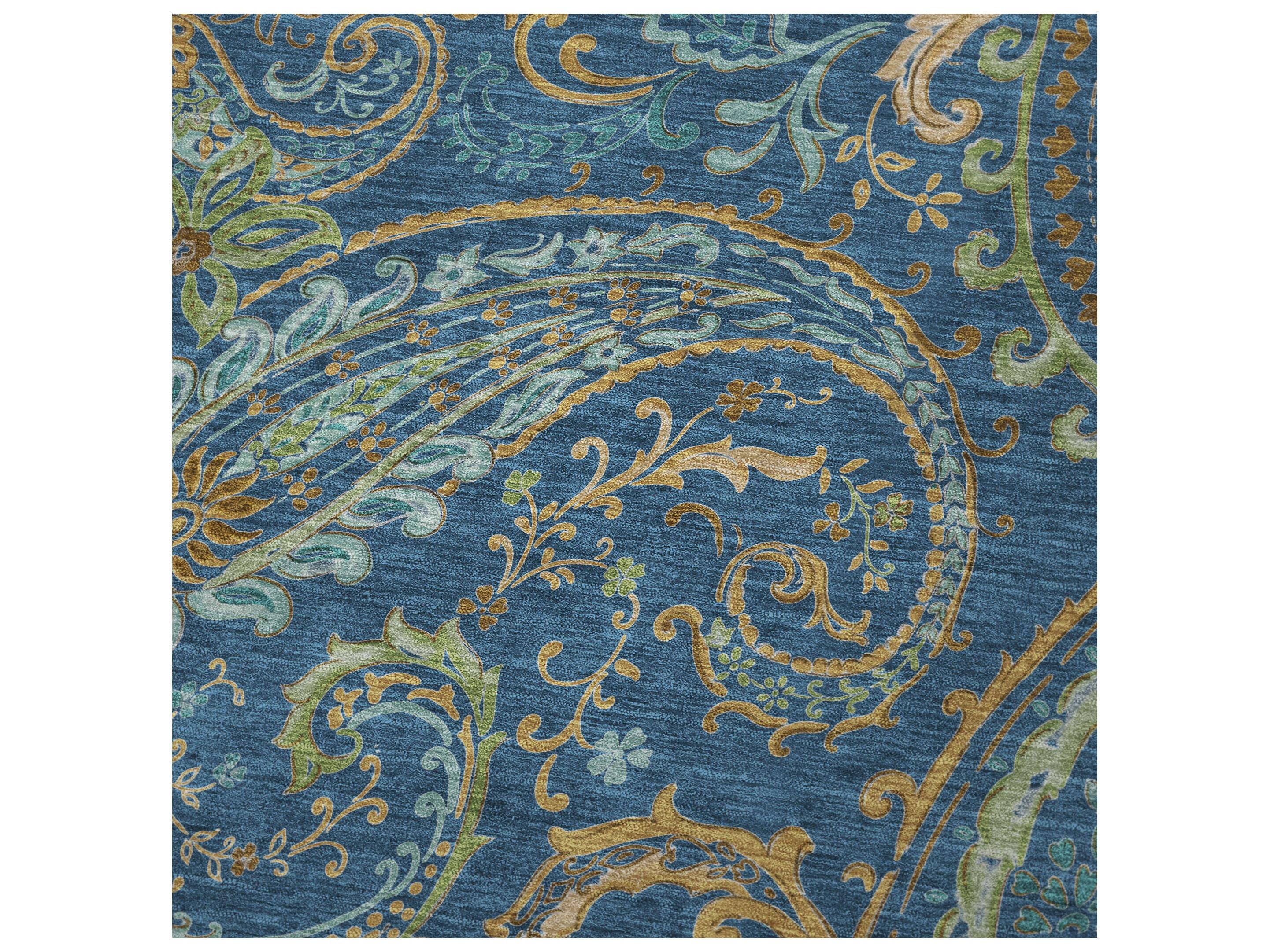 Dalyn Sherpa Blue Polyester Throw