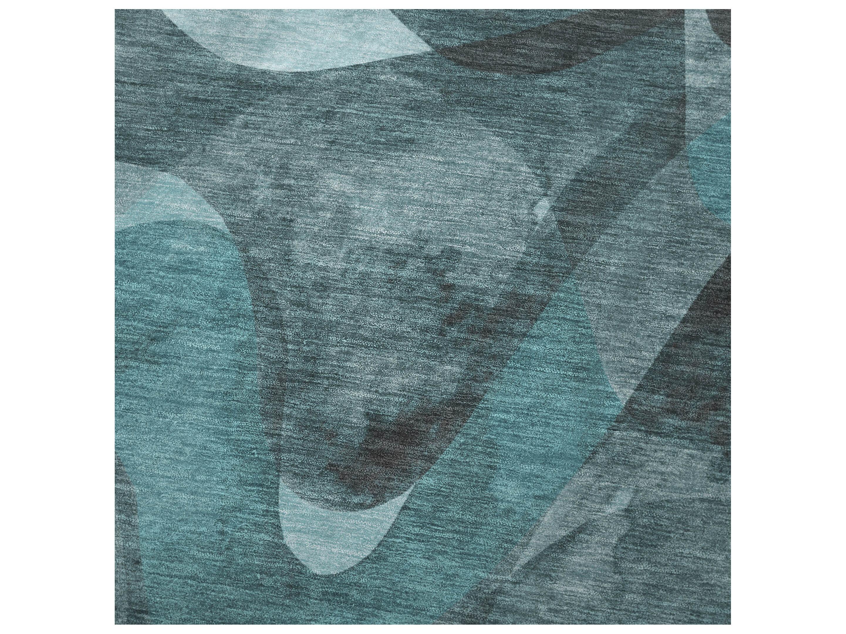 Dalyn Sherpa Teal Polyester Throw