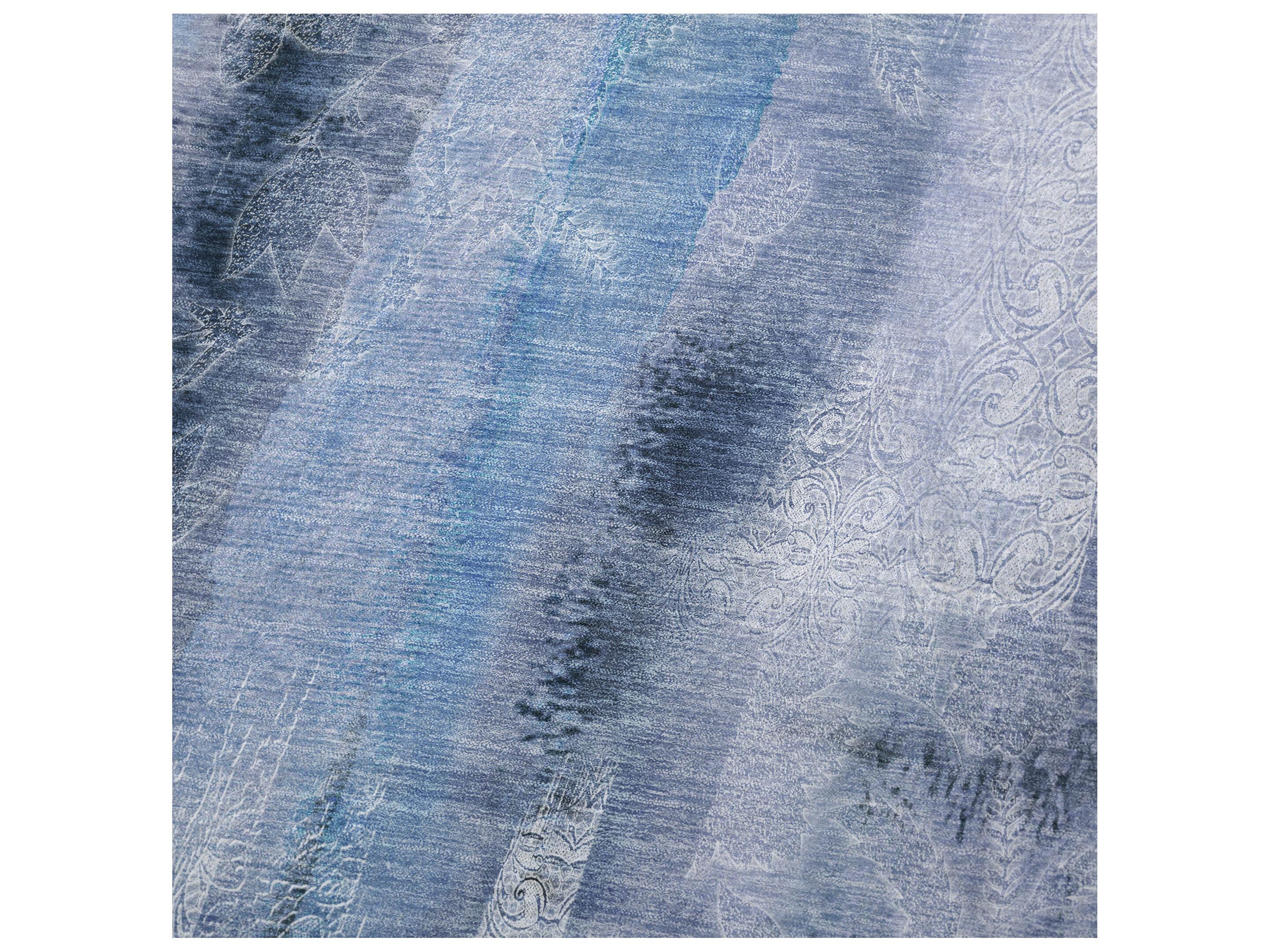 Dalyn Sherpa Blue Polyester Throw