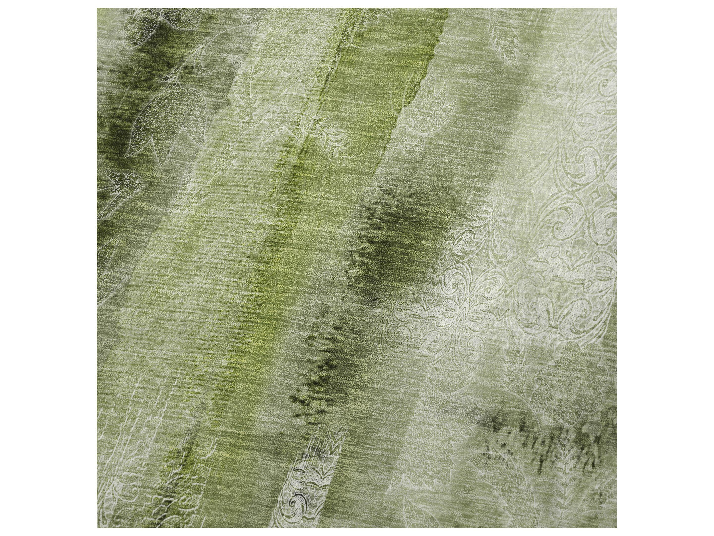 Dalyn Sherpa Green Polyester Throw
