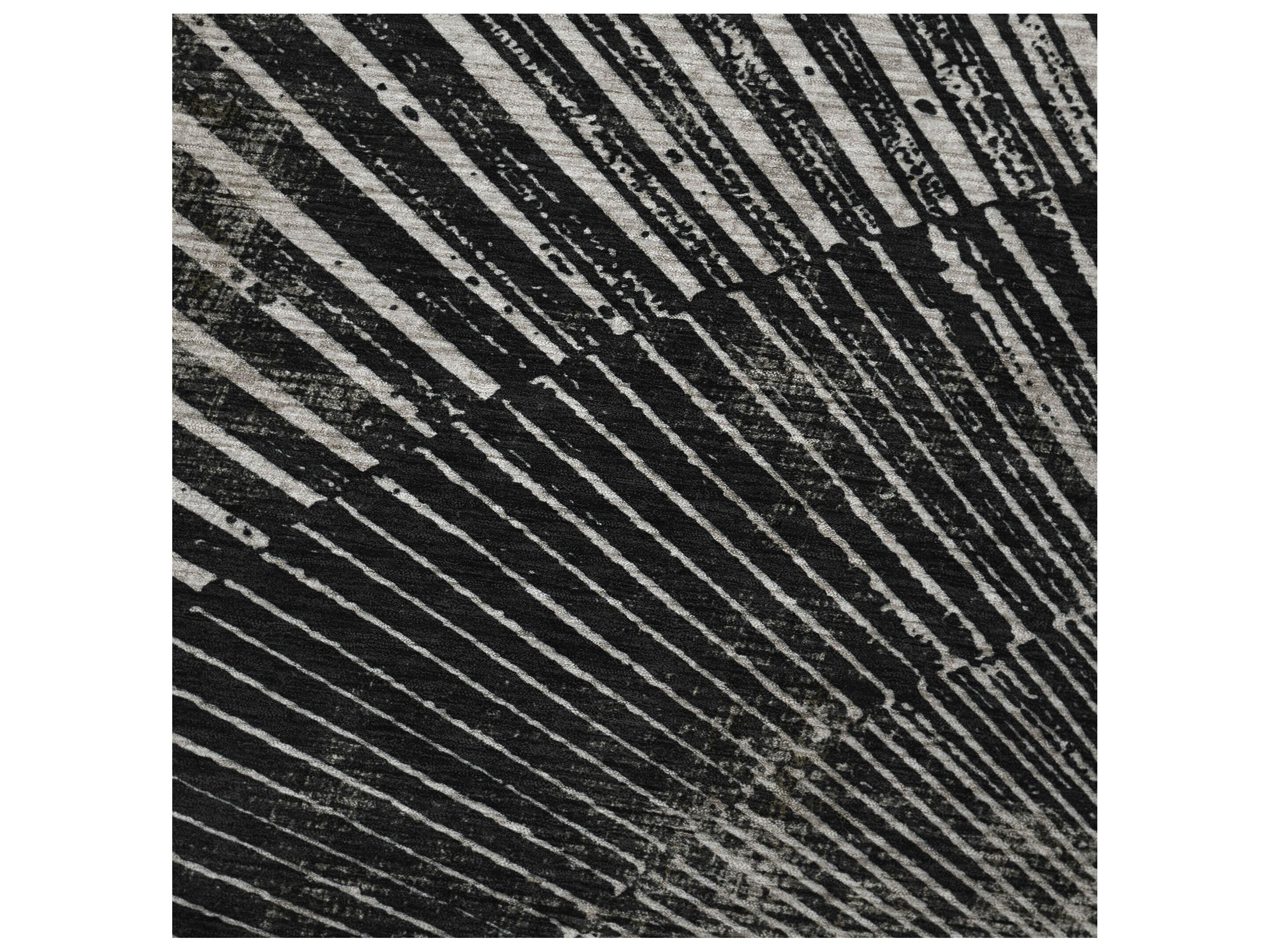 Dalyn Sherpa Black Polyester Throw