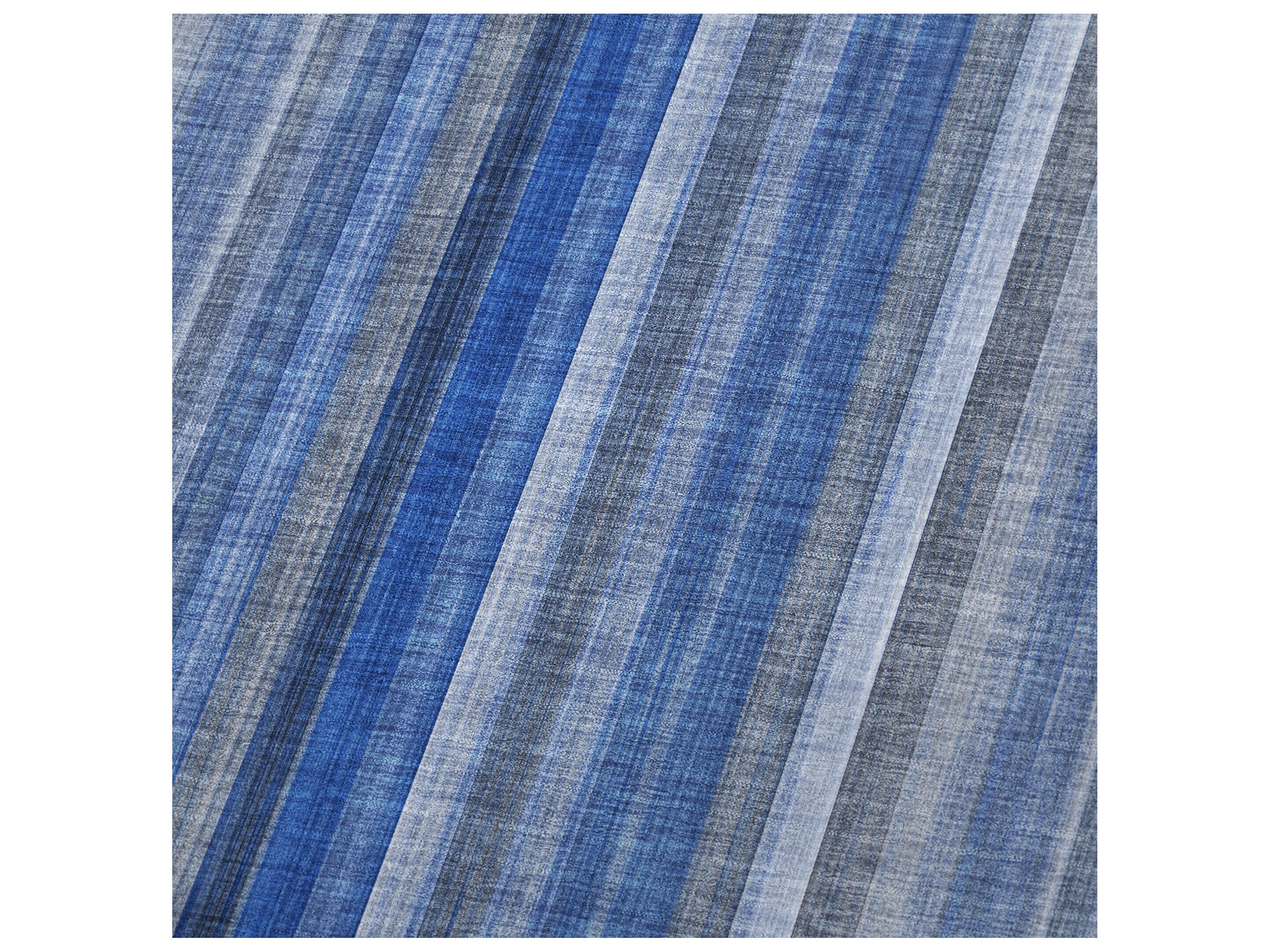 Dalyn Sherpa Blue Polyester Throw