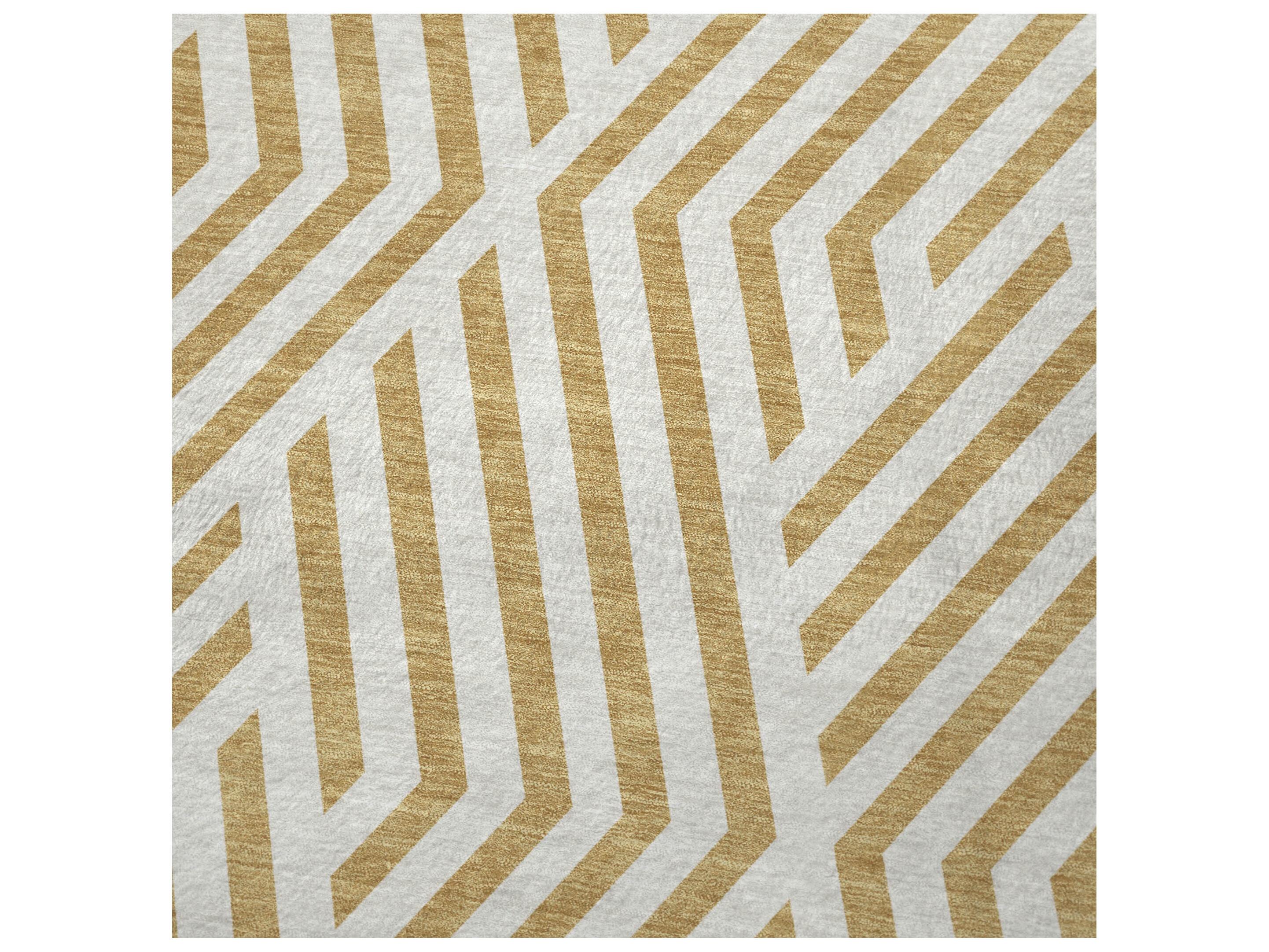 Dalyn Sherpa Gold Polyester Throw