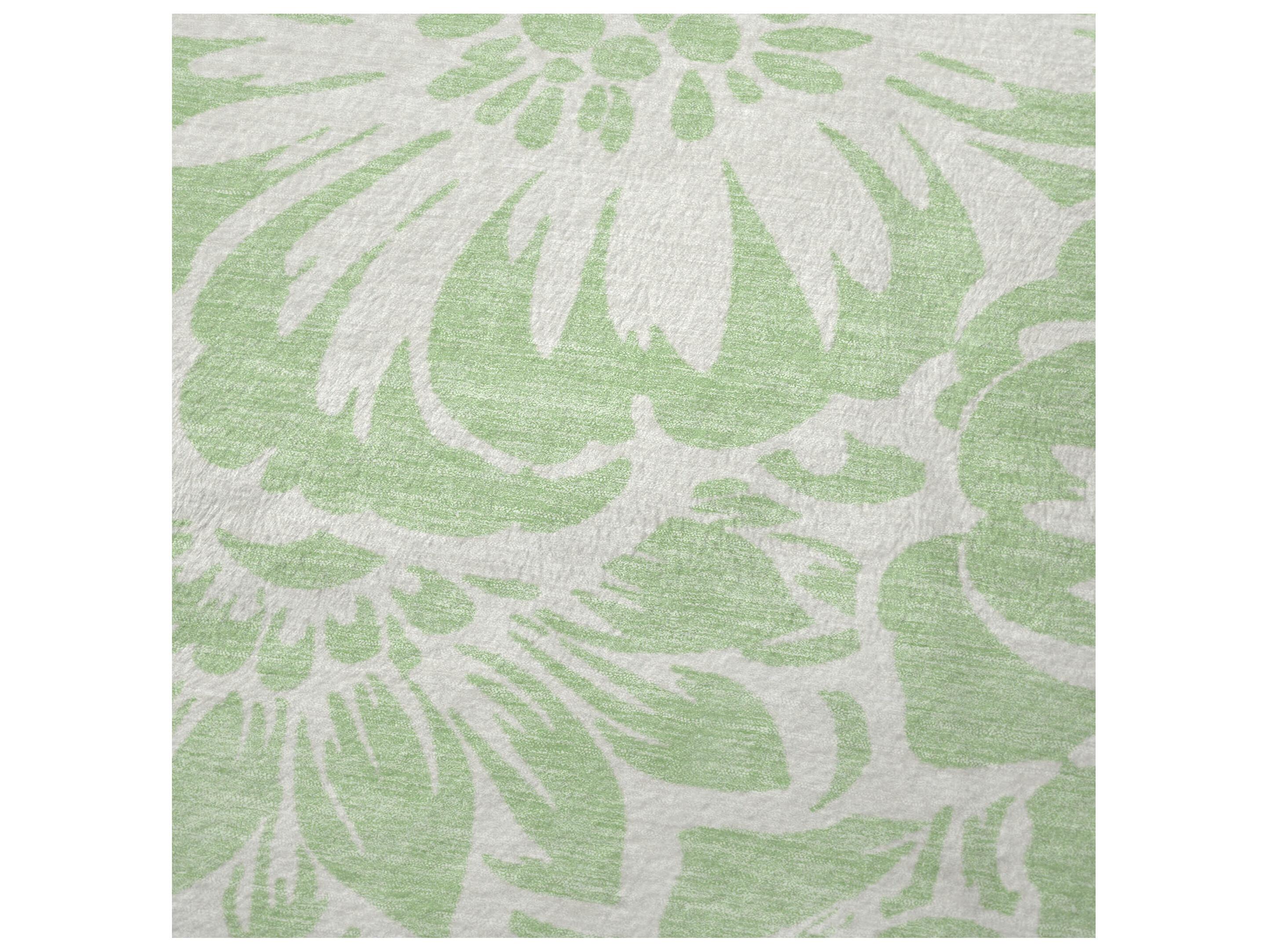 Dalyn Sherpa Green Polyester Throw