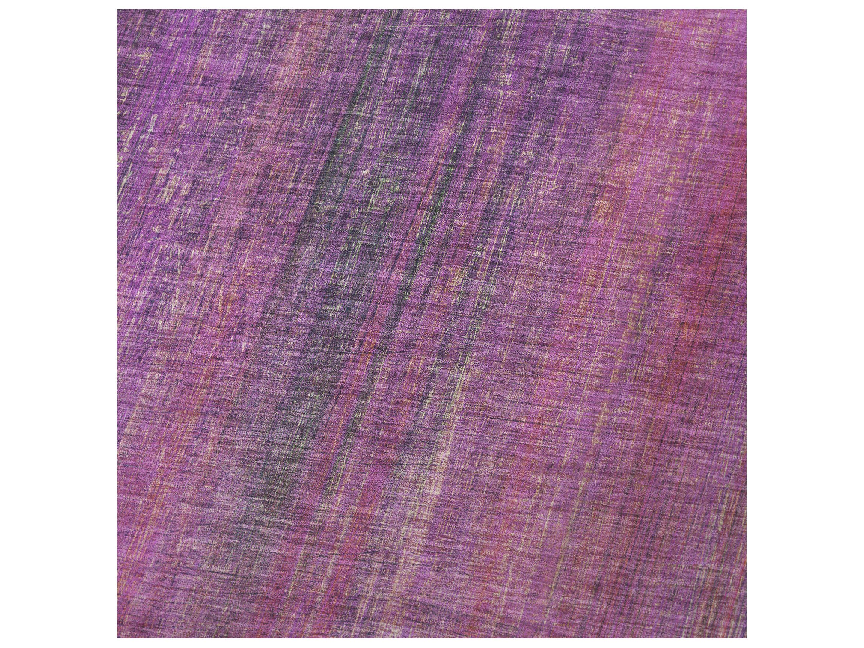 Dalyn Sherpa Purple Polyester Throw